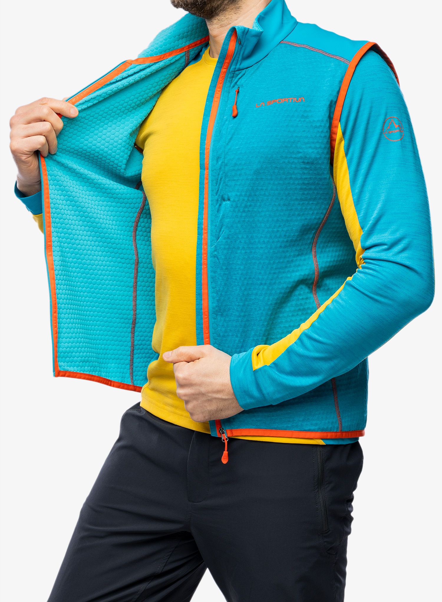 Brezrokavnik La Sportiva Existence Vest - tropic blue