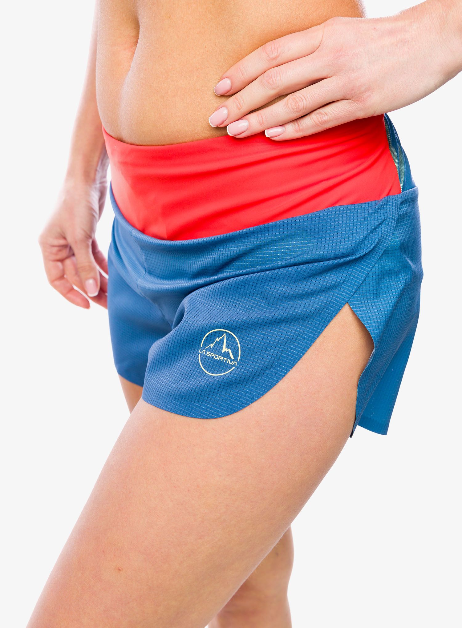 Ženske tekaške kratke hlače La Sportiva Freccia Short - moonlight/cherry tomato