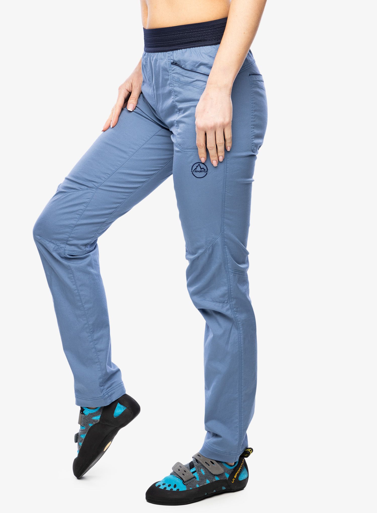 Ženske plezalne hlače La Sportiva Itaca Pant - moonlight/deep sea