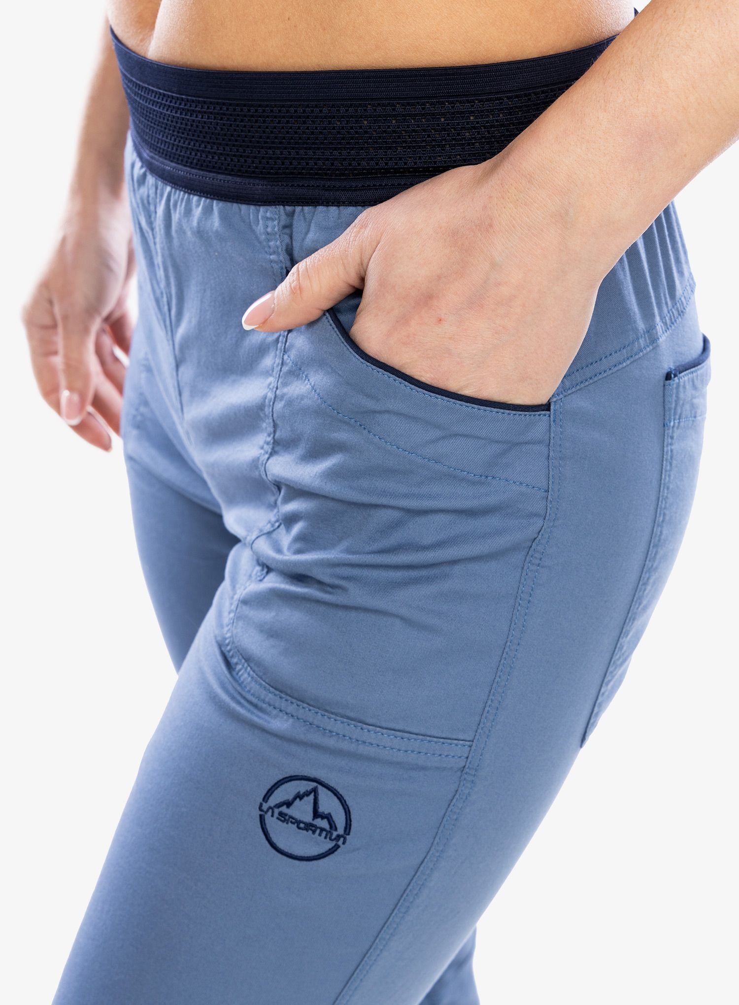 Ženske plezalne hlače La Sportiva Itaca Pant - moonlight/deep sea