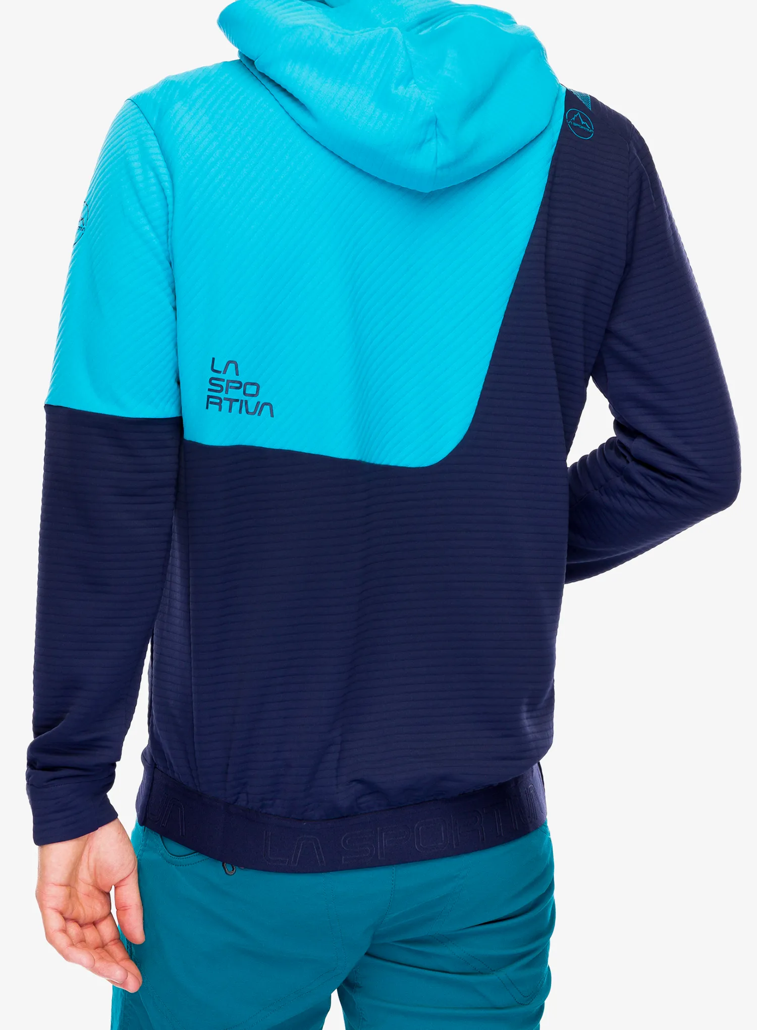 Jopica s kapuco La Sportiva Mood Hoody - deep sea/tropic blue