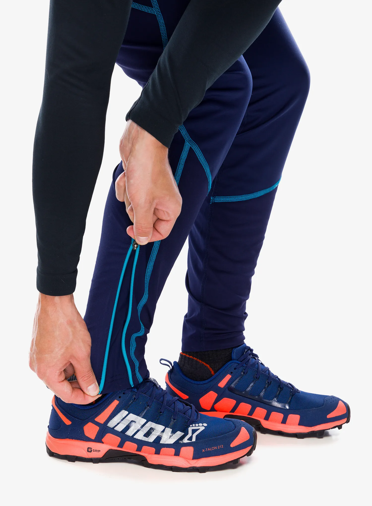 Tekaške pajkice La Sportiva Primal Pant - deep sea/tropic blue
