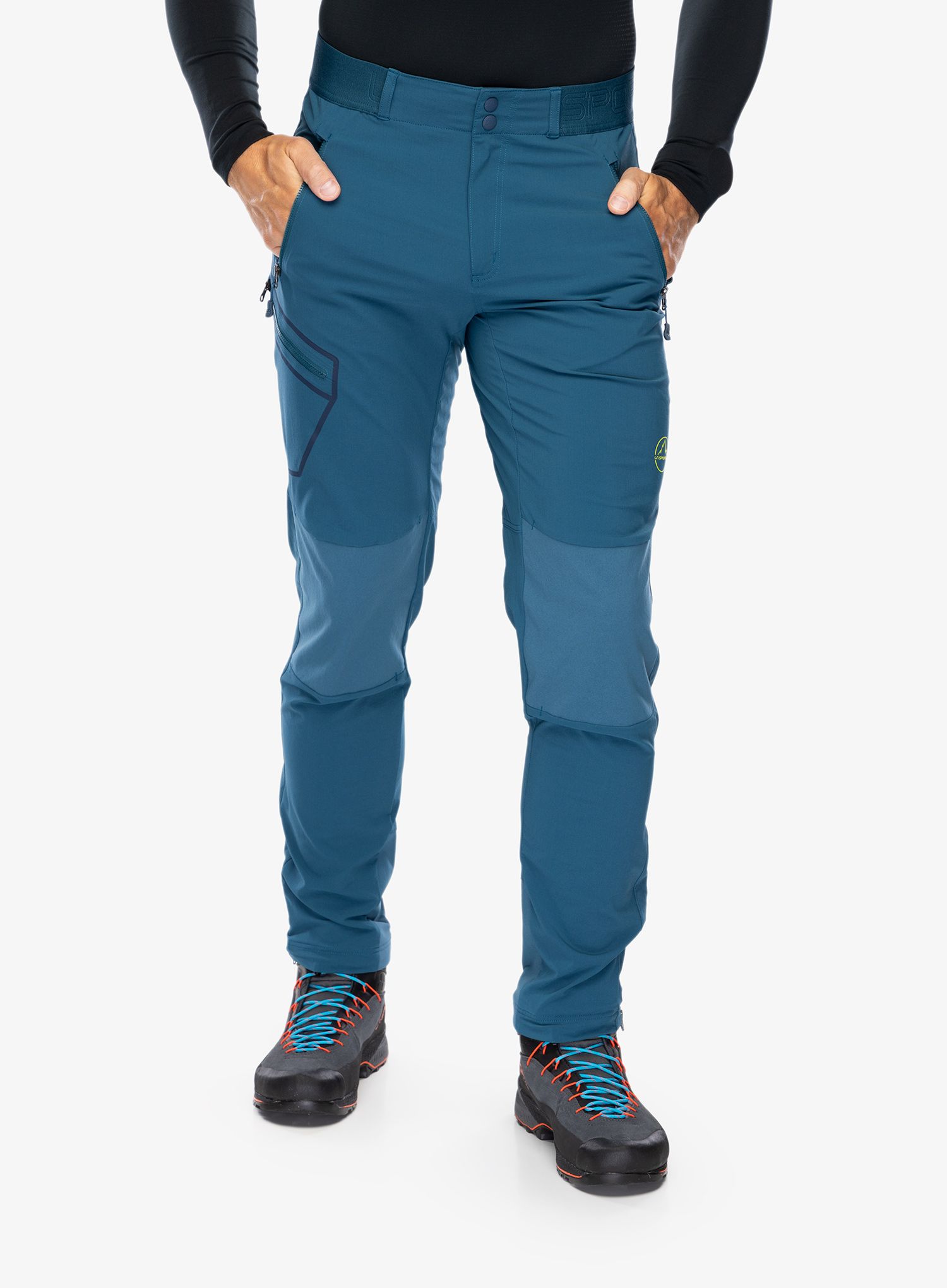 Pohodne hlače La Sportiva Ridge Pant - storm blue