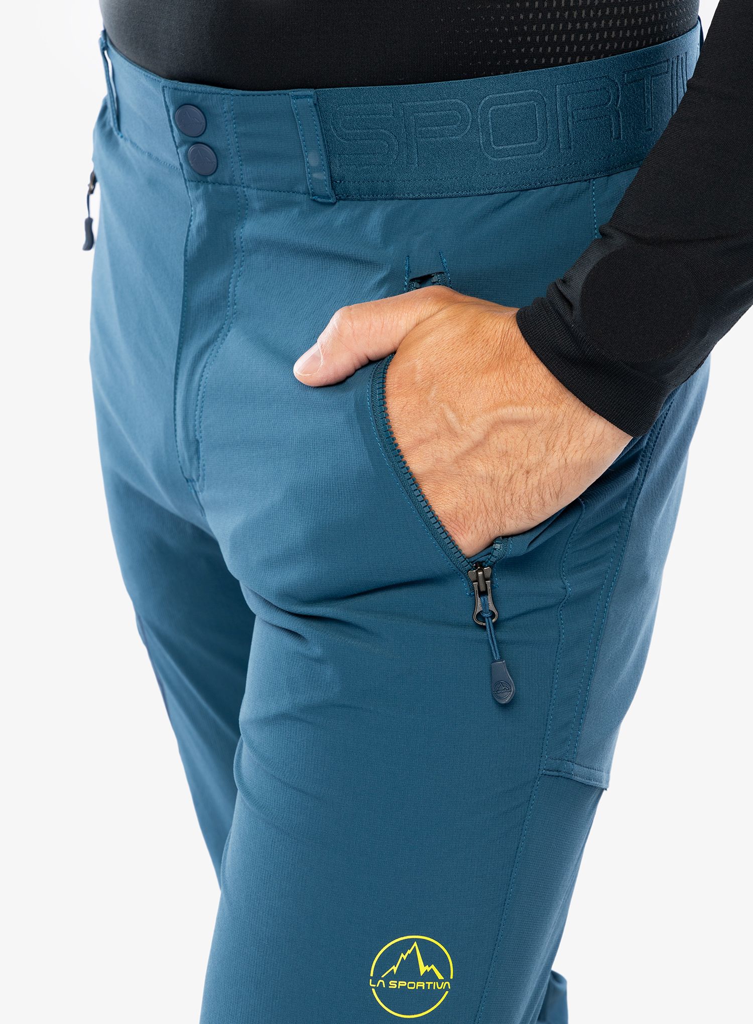 Pohodne hlače La Sportiva Ridge Pant - storm blue