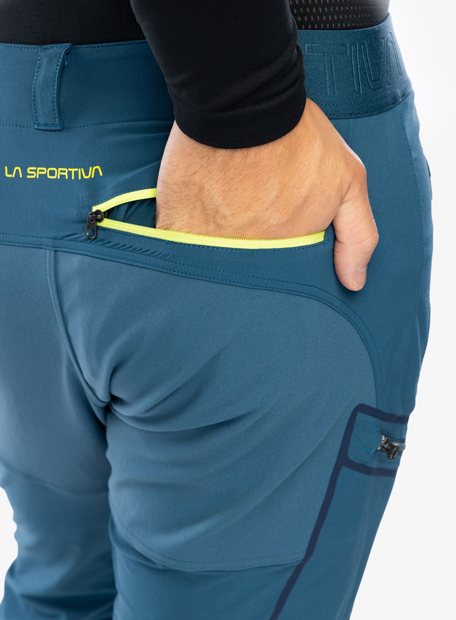 Pohodne hlače La Sportiva Ridge Pant - storm blue
