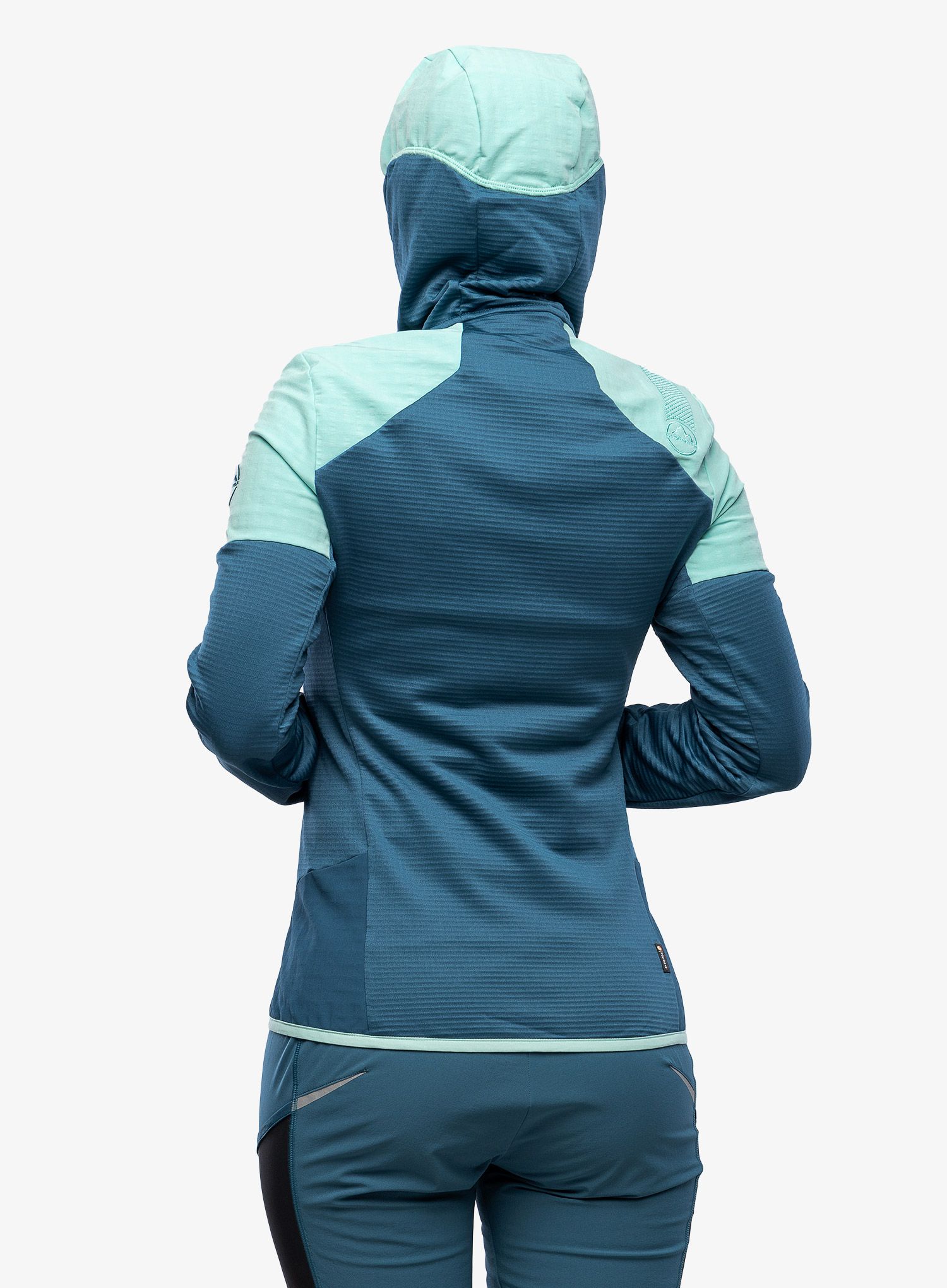 Ženska jopica La Sportiva Session Tech Hoody - storm blue/iceberg