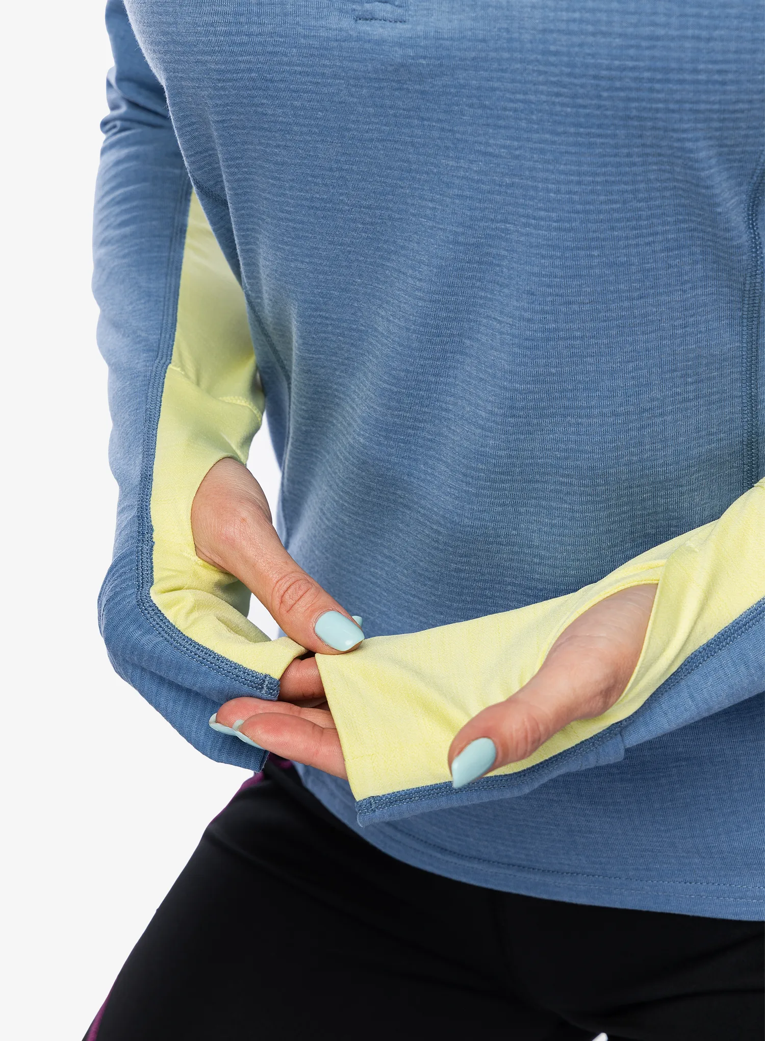 Ženska jopica La Sportiva Swift Long Sleeve - moonlight/zest