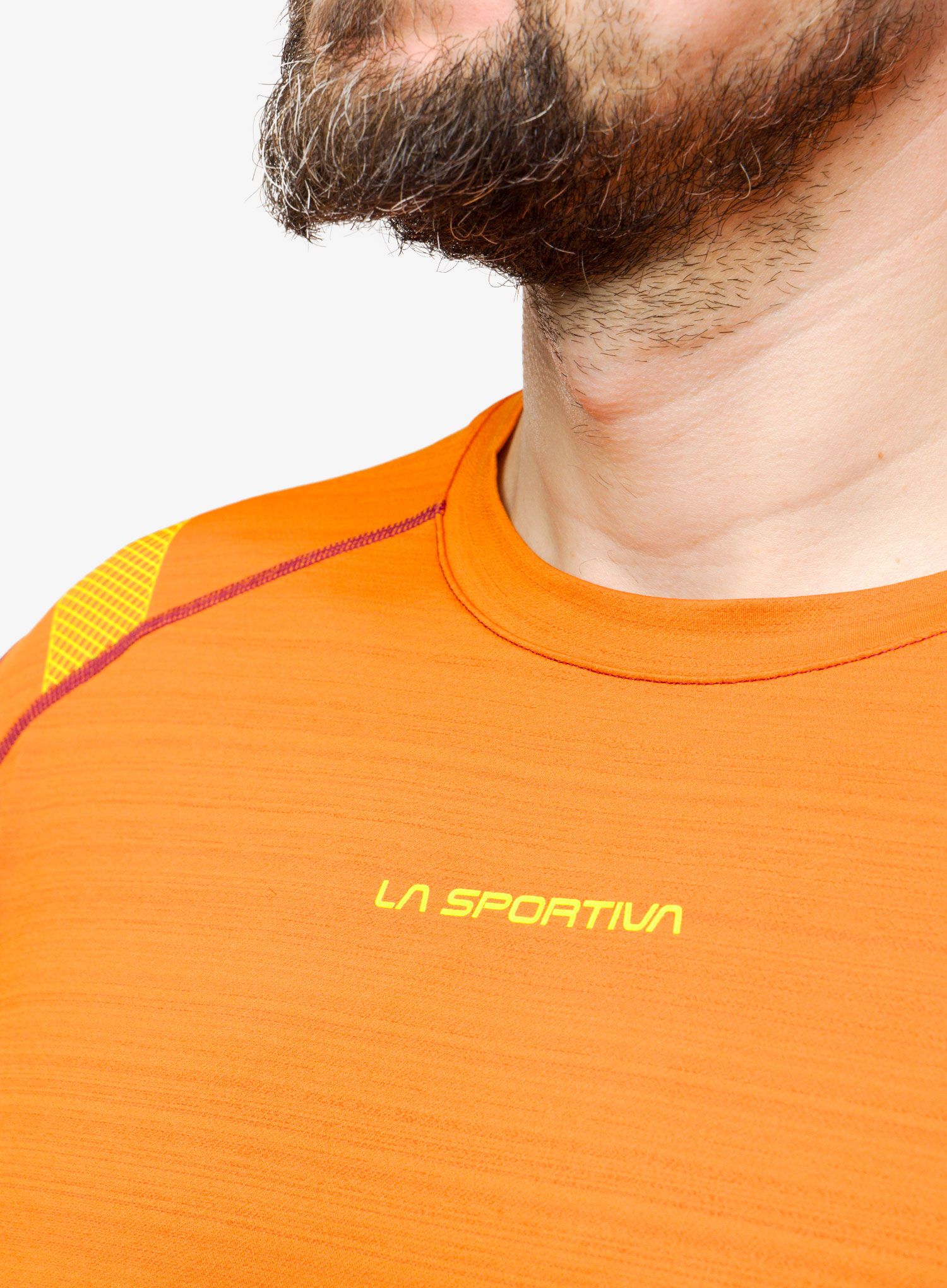 Termo flis jopa La Sportiva Tour Long Sleeve - hawaiian sun/sangria