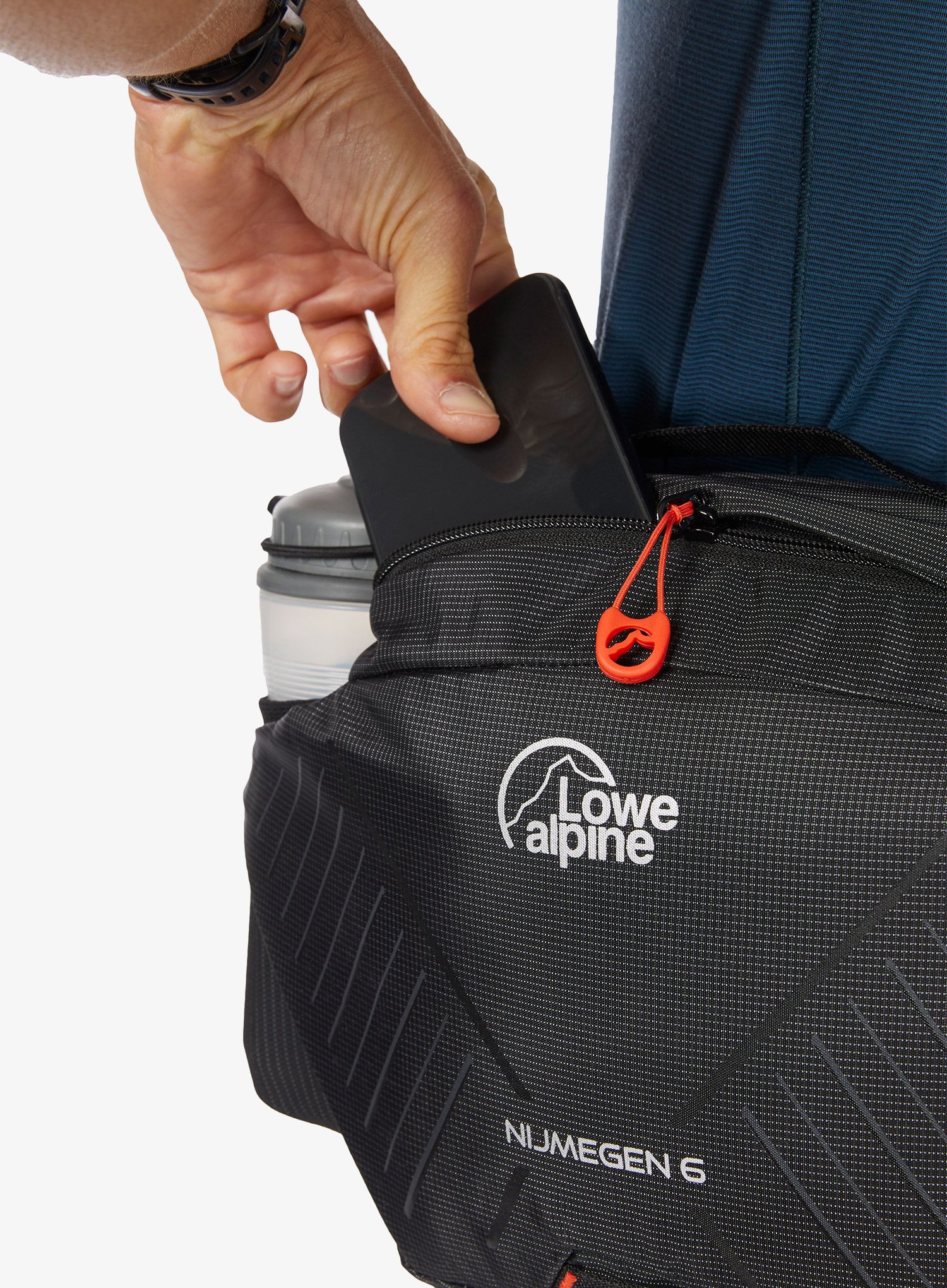 Torbica za okoli pasu Lowe Alpine Nijmegen 6 - black