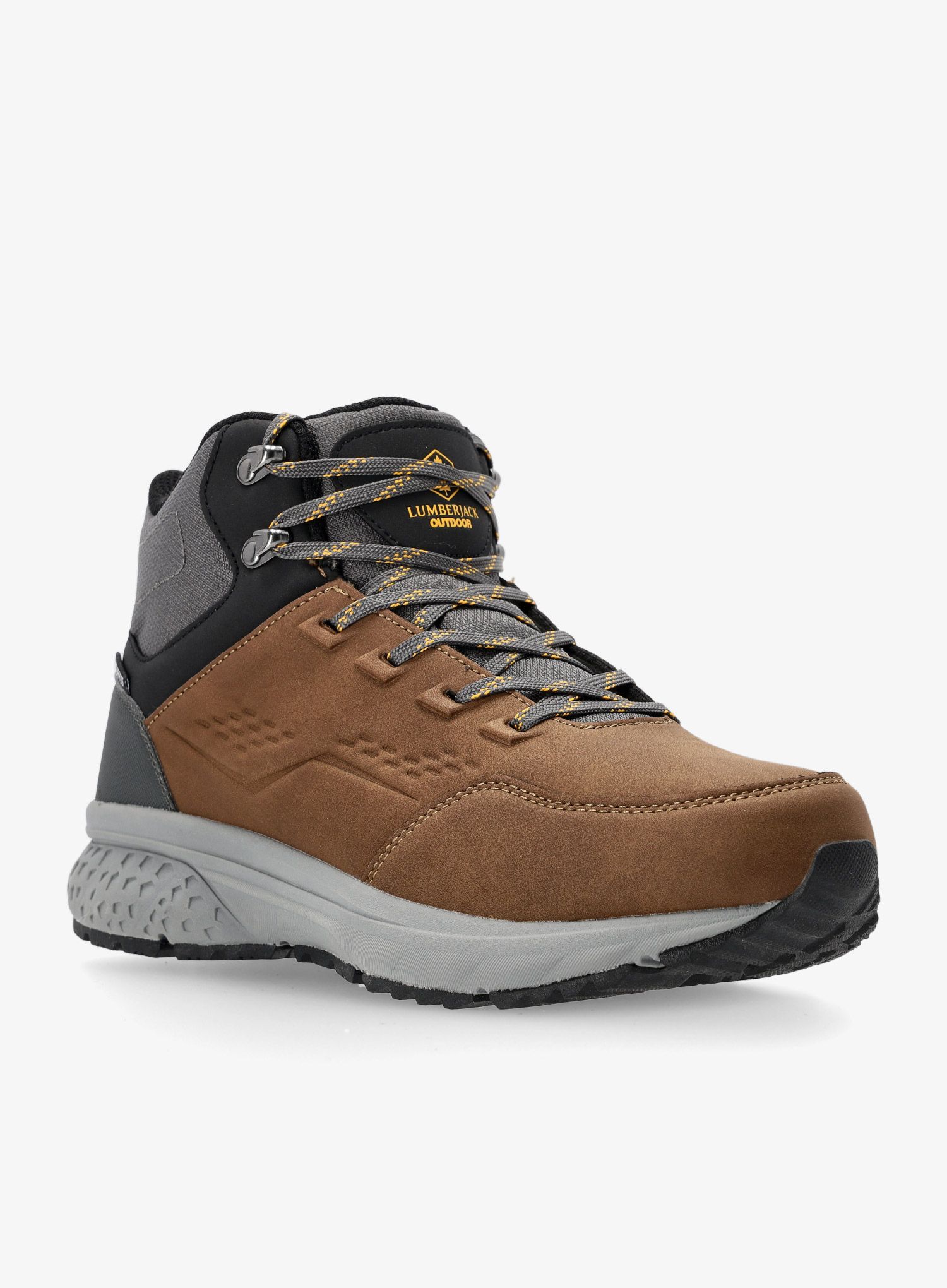 Pohodniški čevlji Lumberjack Josep - brown/grey