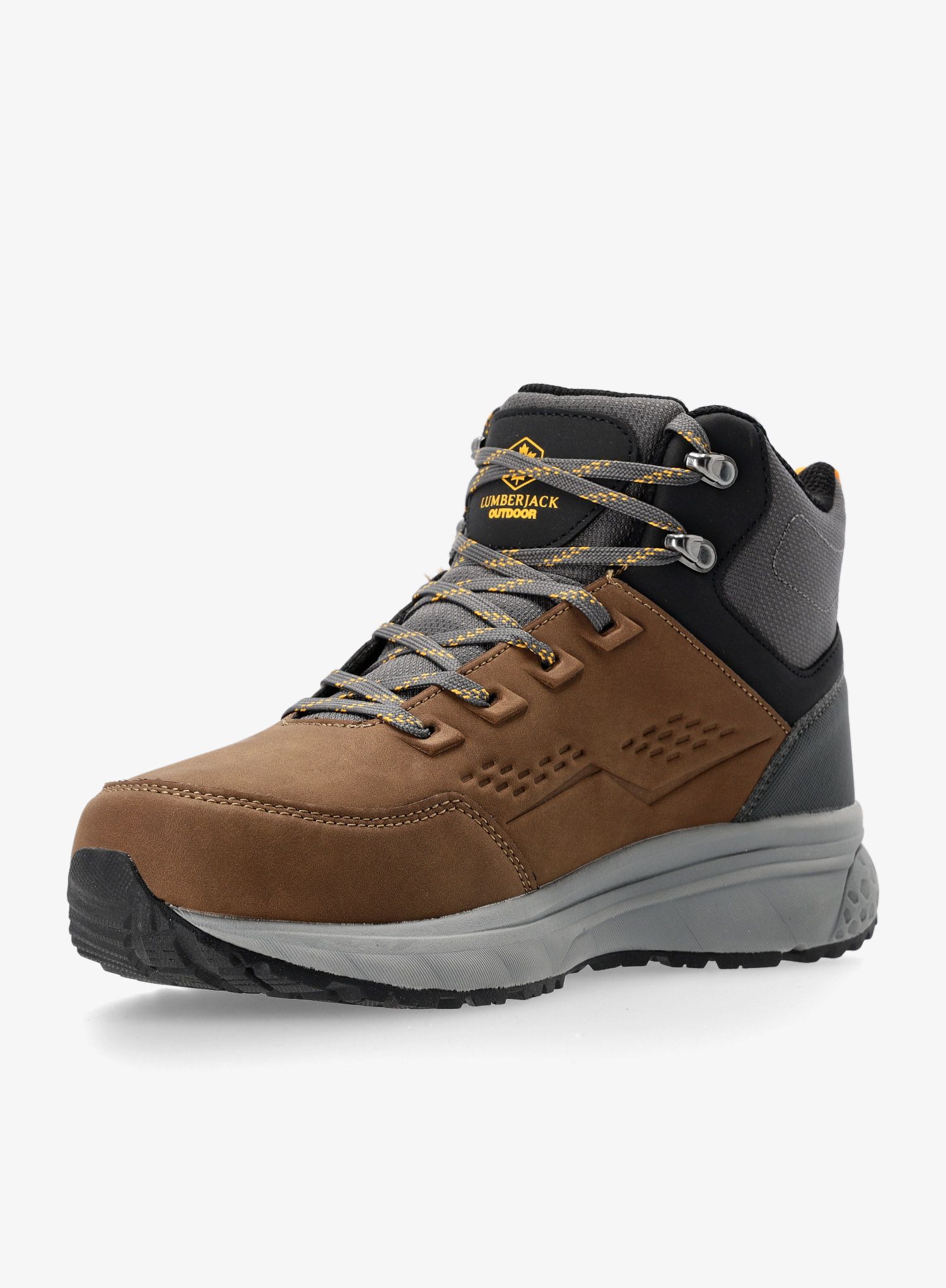Pohodniški čevlji Lumberjack Josep - brown/grey