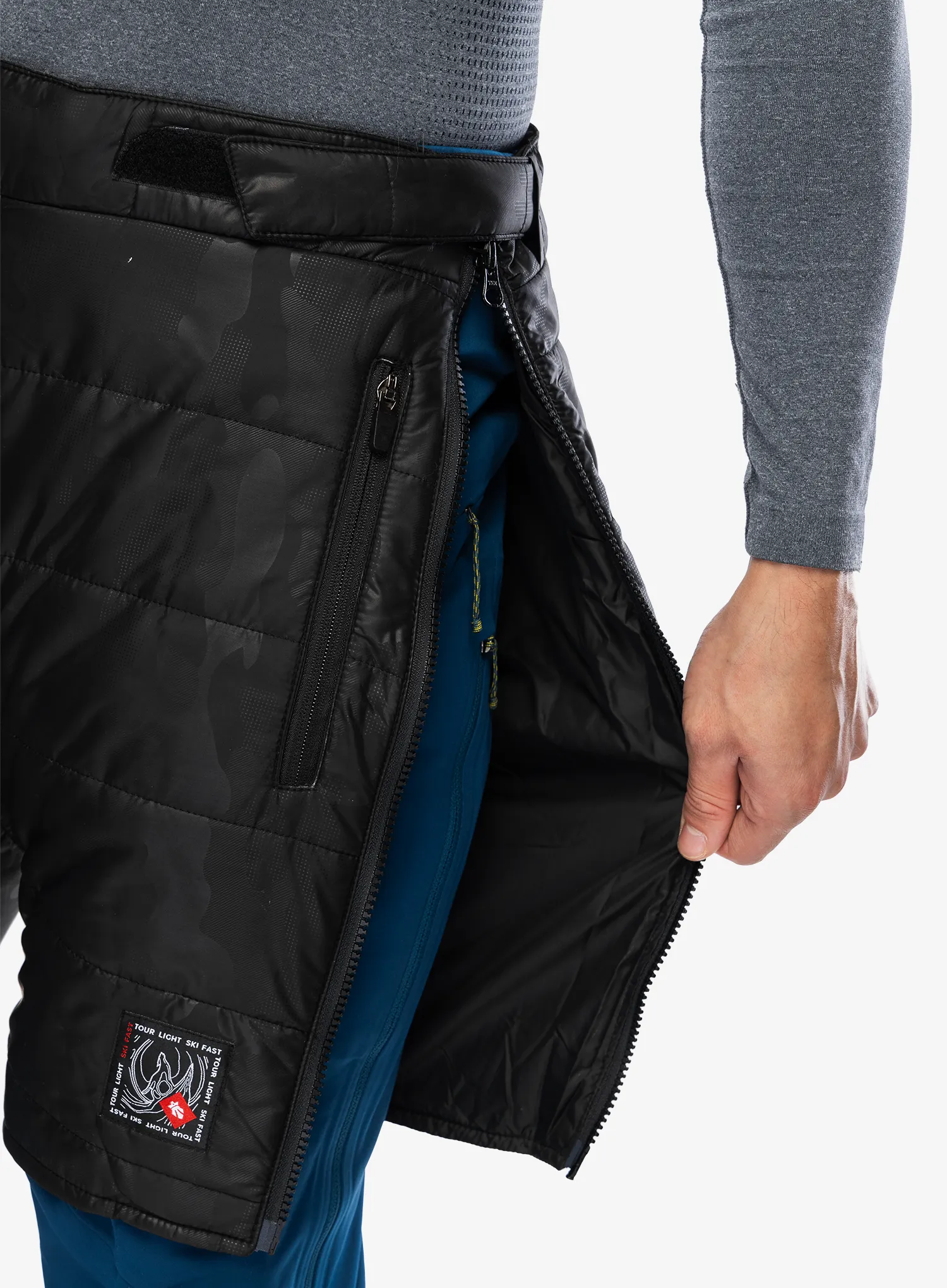 Podložene kratke hlače Majesty Heatshield Insulated Shorts - black