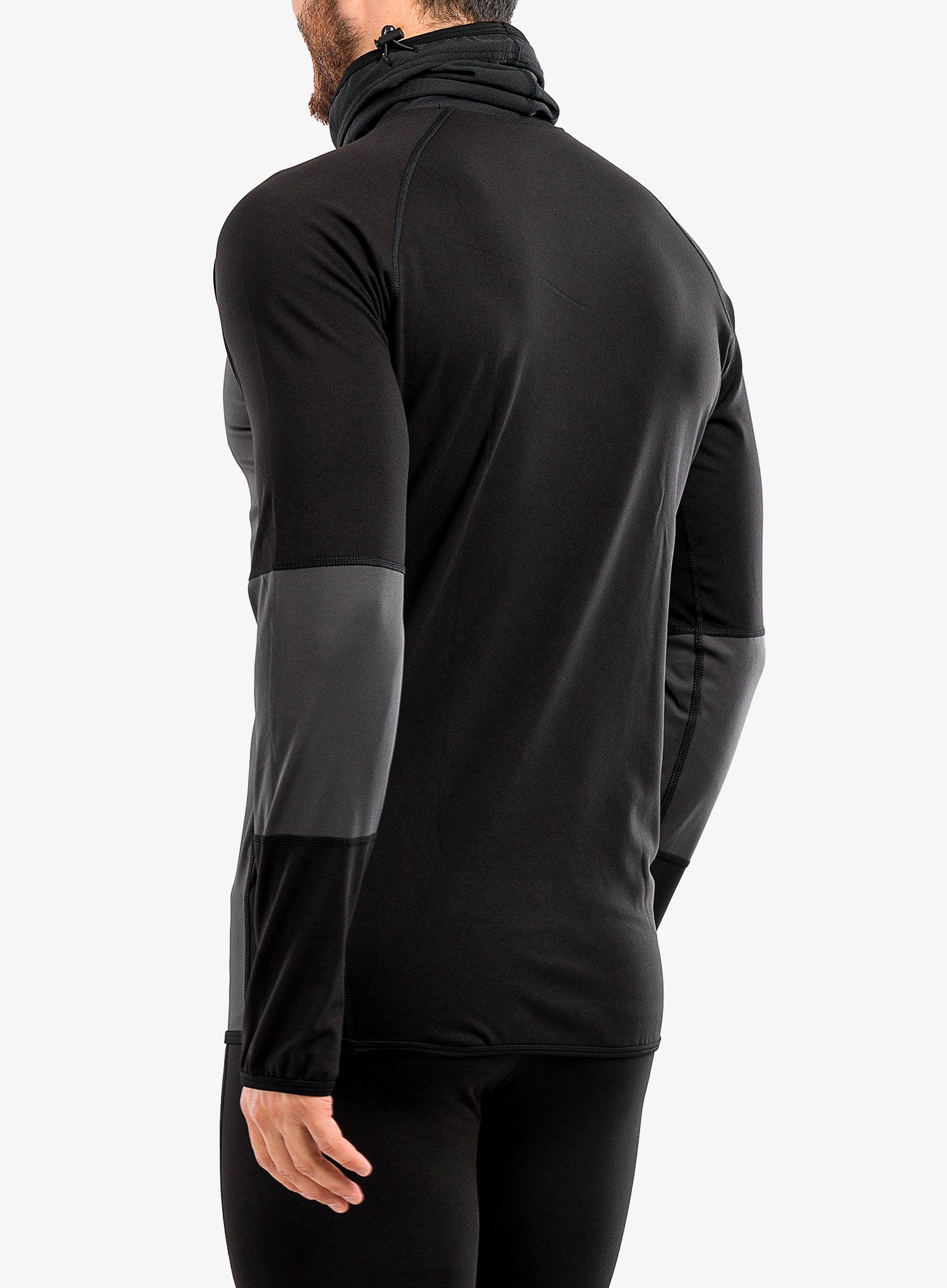 Termo flis jopa Majesty Surface Base Layer Top - black/graphite