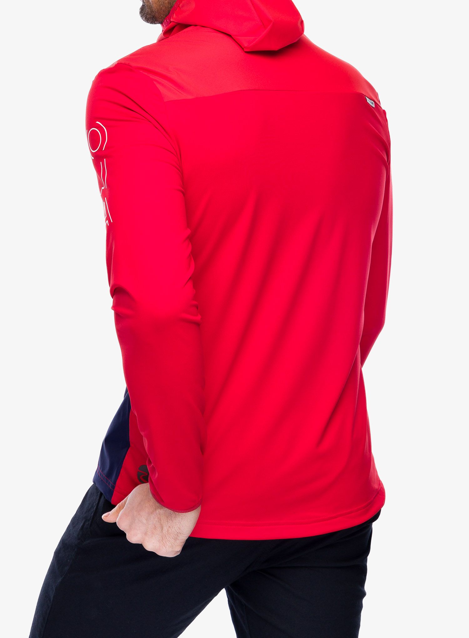 Jakna Maloja Beifuss Printed - fire red mtn range