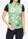 Ženski kolesarski brezrokavnik Maloja SeisM. Printed Vest - pastel clover flora