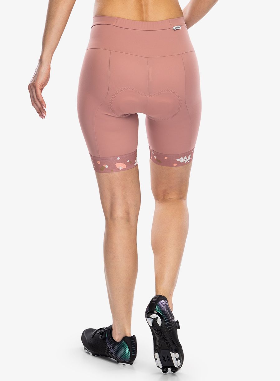 Ženske kolesarske kratke hlače Maloja Tenno Pants 1/2 - mauve