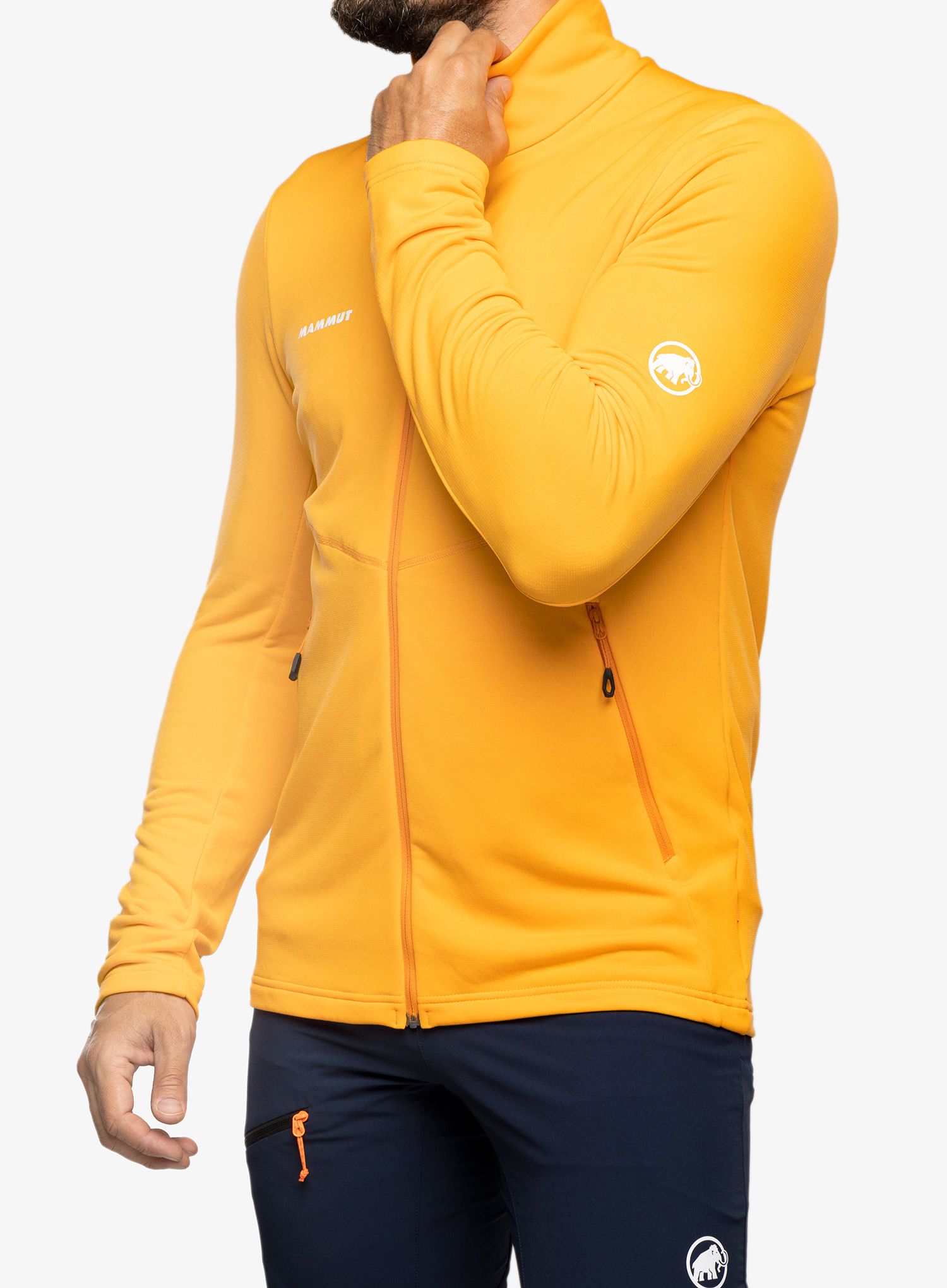 Flis Mammut Aconcagua Light ML Jacket - tangerine
