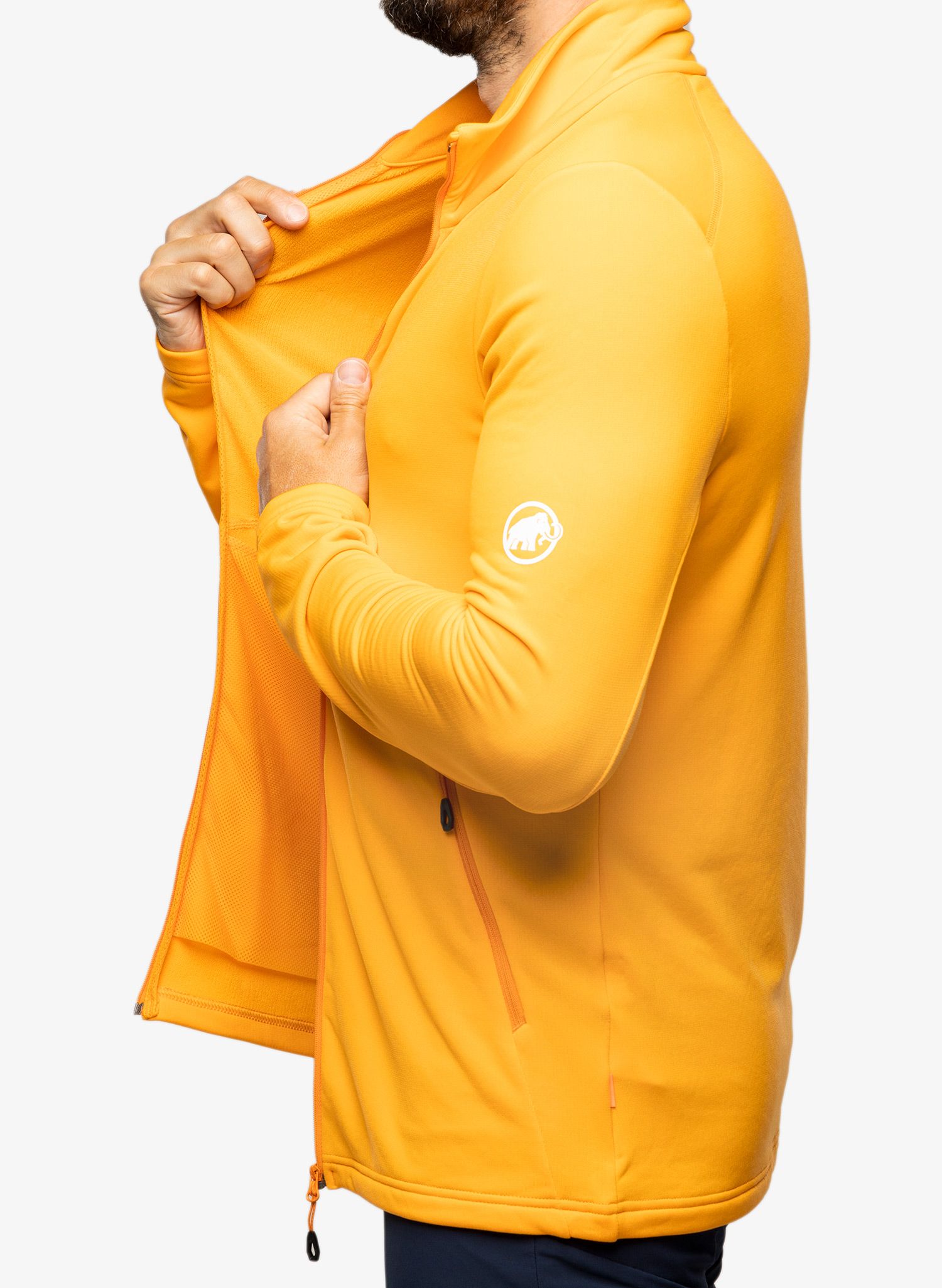 Flis Mammut Aconcagua Light ML Jacket - tangerine