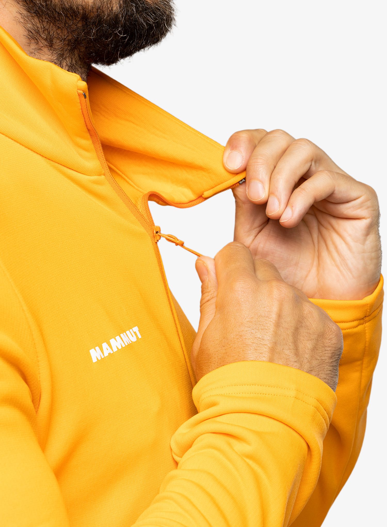 Flis Mammut Aconcagua Light ML Jacket - tangerine