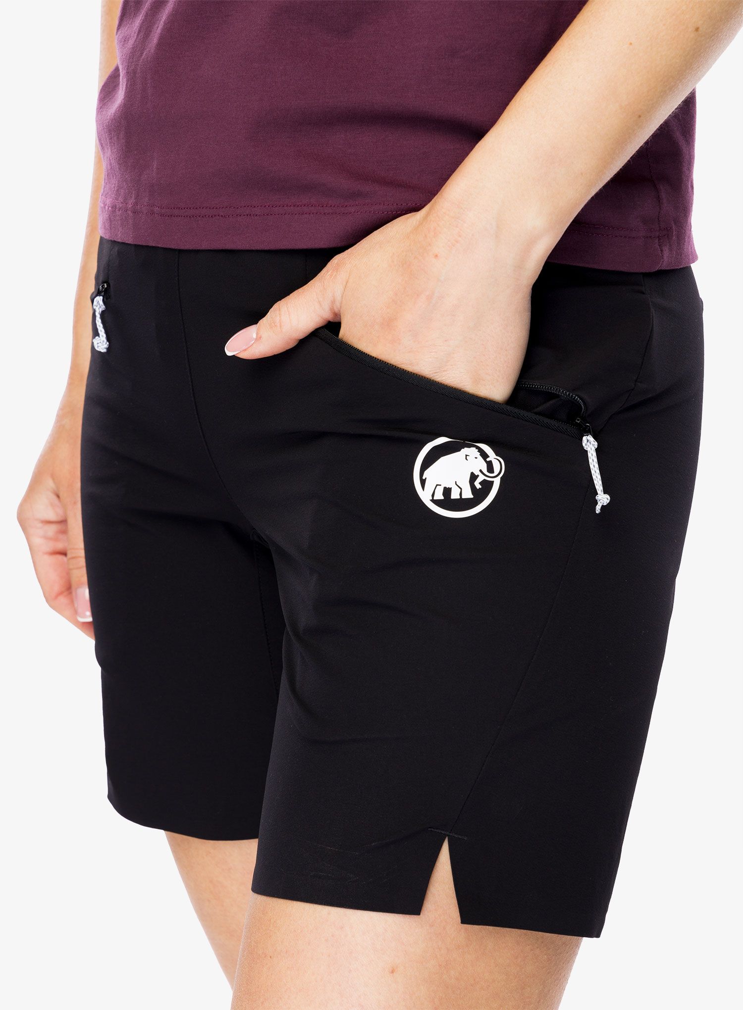 Ženske kratke hlače Mammut Aenergy Light SO Shorts - black