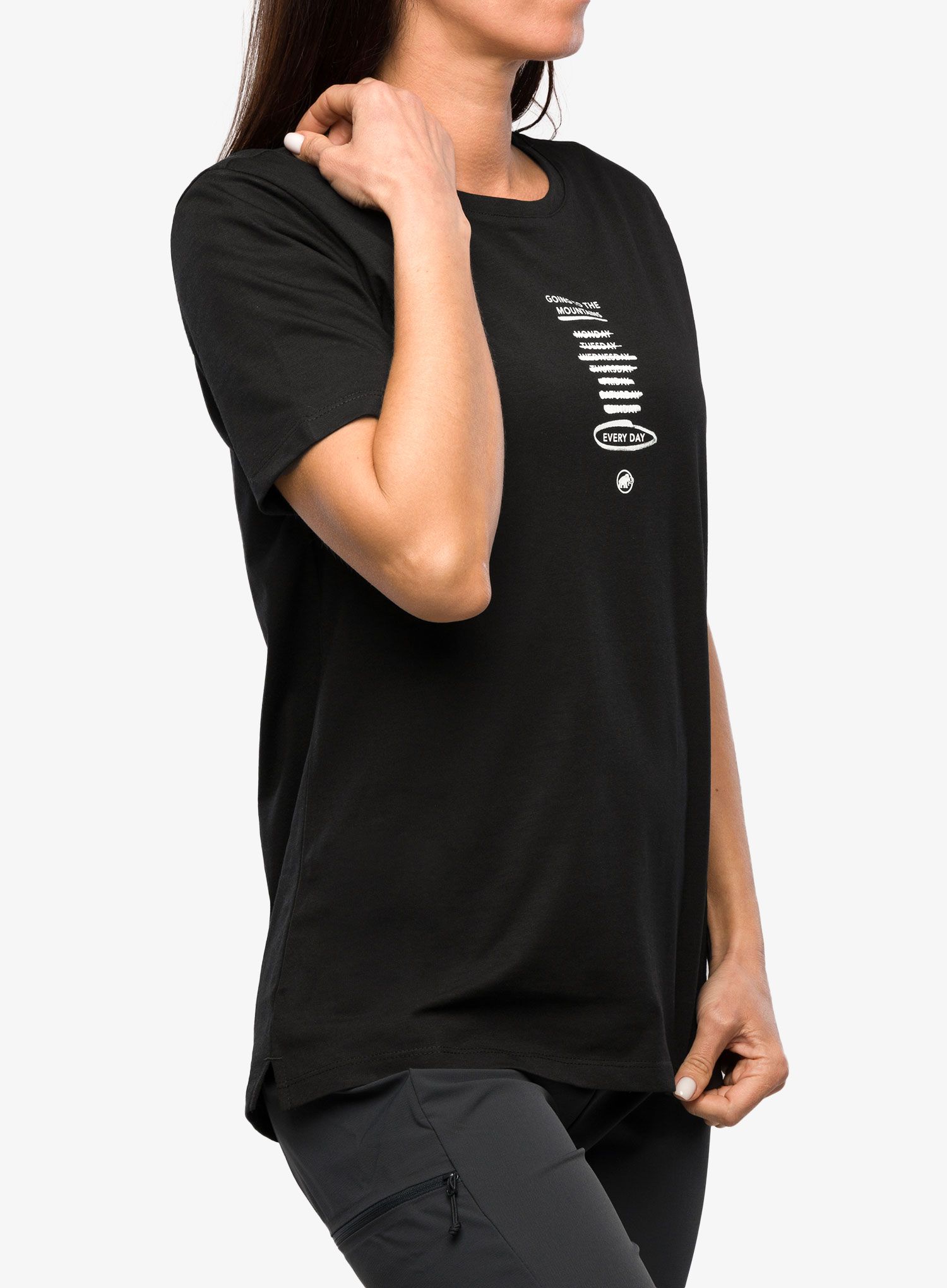 Ženska majica Mammut Core T-Shirt Every Day - black