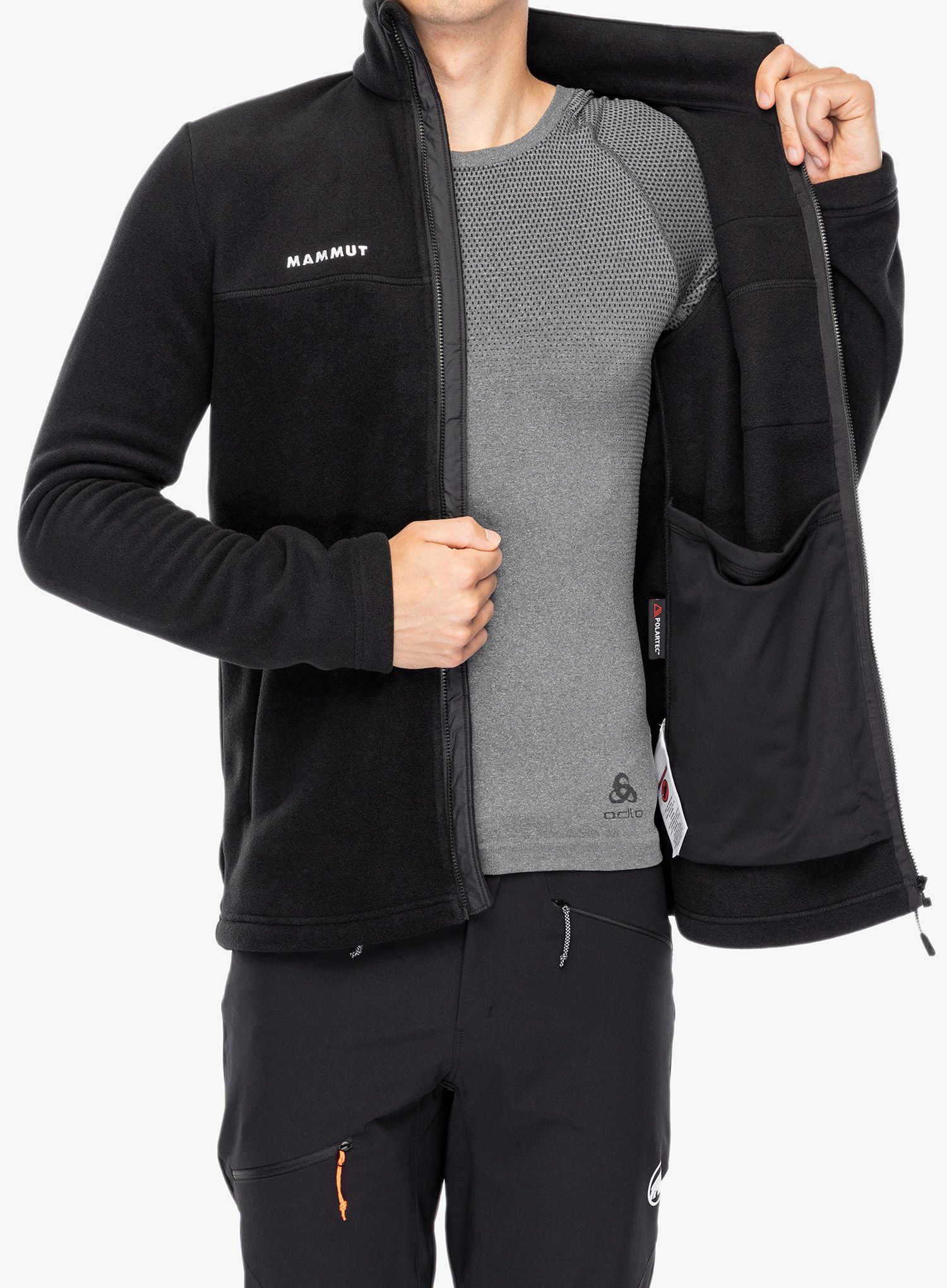 Flis Mammut Innominata ML Jacket - black