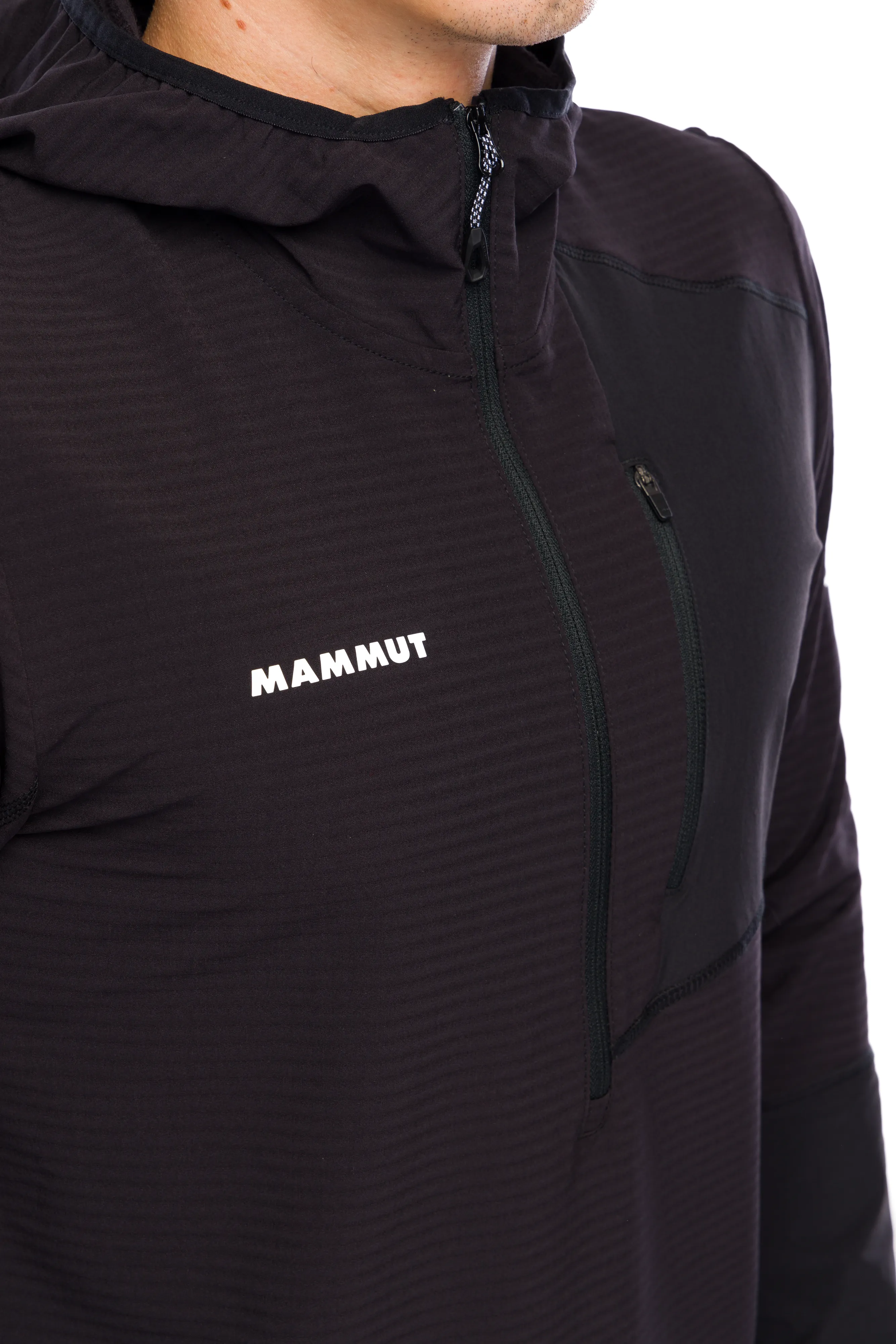 Jopica Mammut Madris Light ML Half Zip Hoody - black