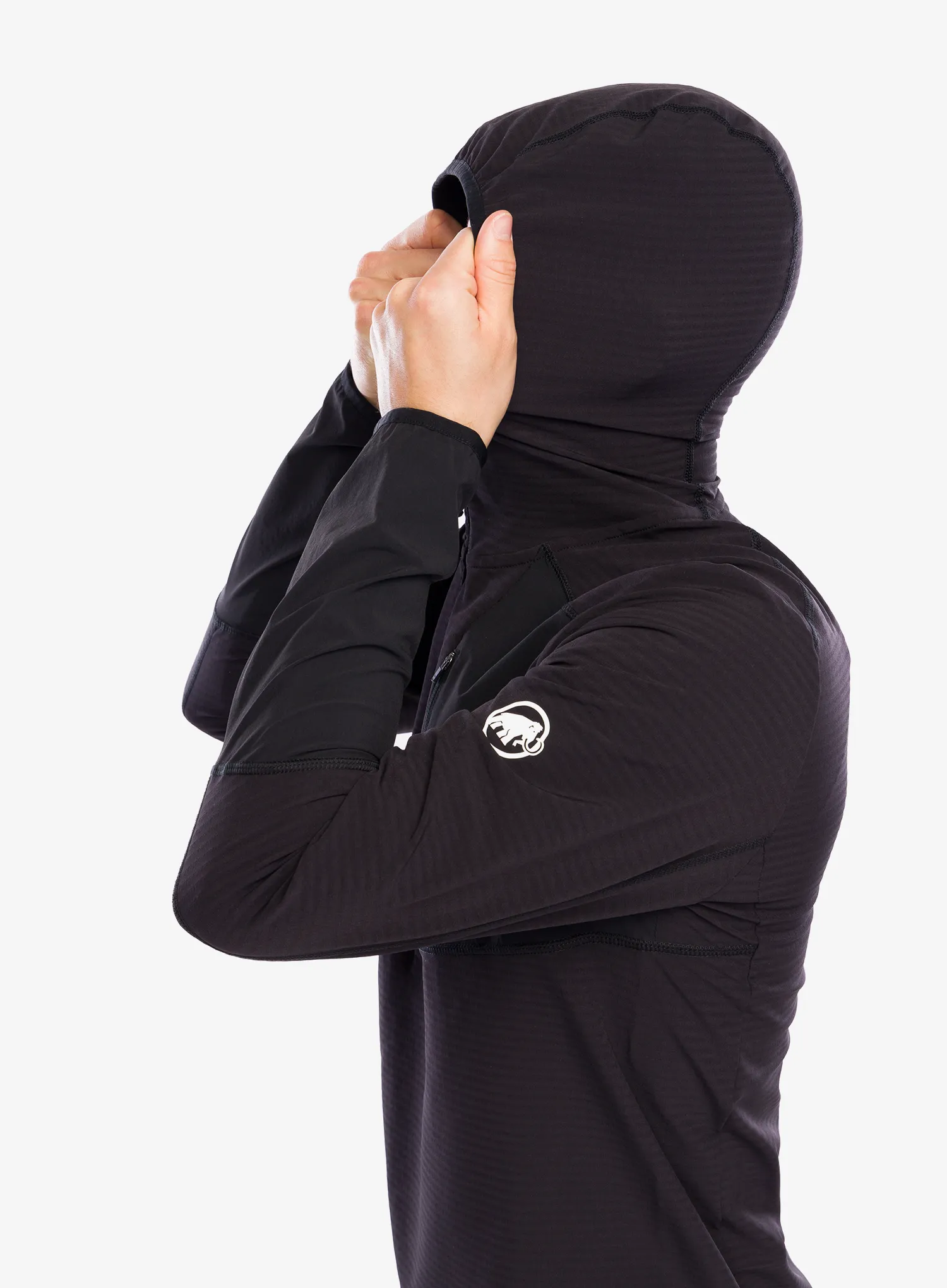 Jopica Mammut Madris Light ML Half Zip Hoody - black