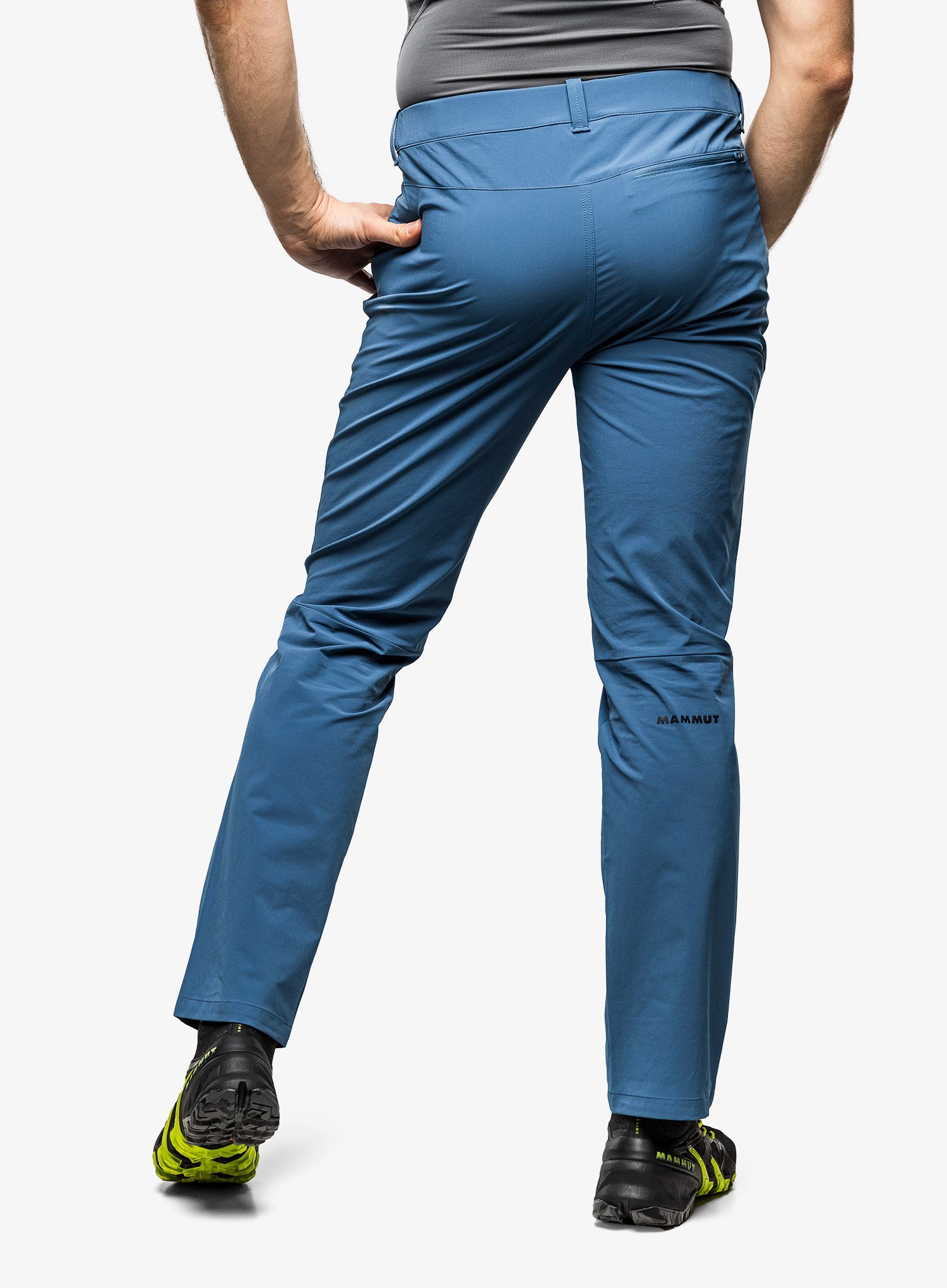 Moške hlače Mammut Runbold Pants - deep ice