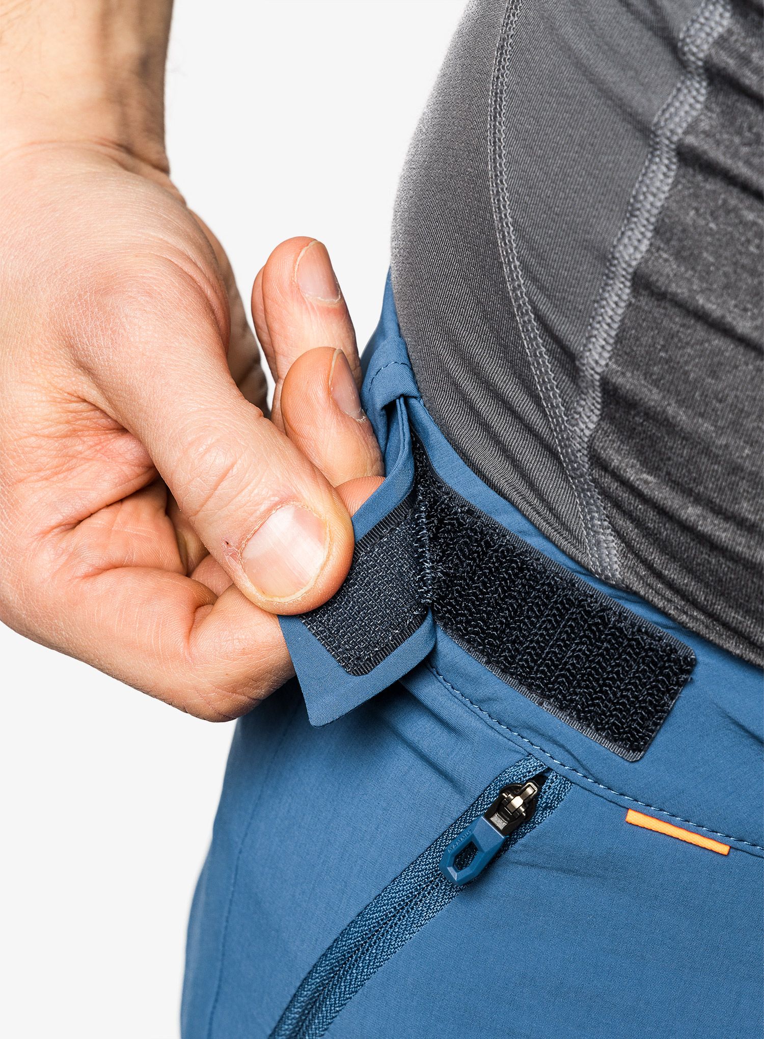Moške hlače Mammut Runbold Pants - deep ice
