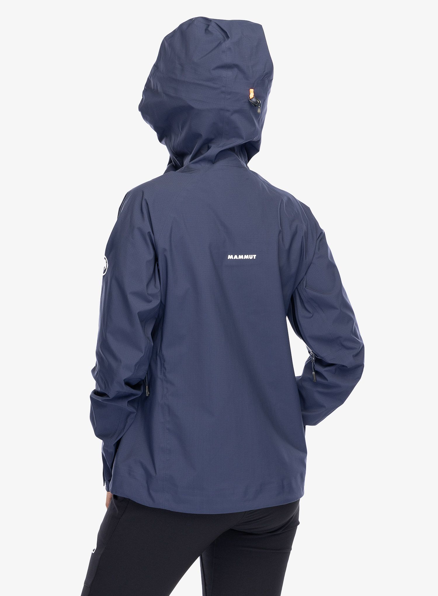 Ženska hardshell jakna Mammut Taiss HS Hooded Jacket - marine/black