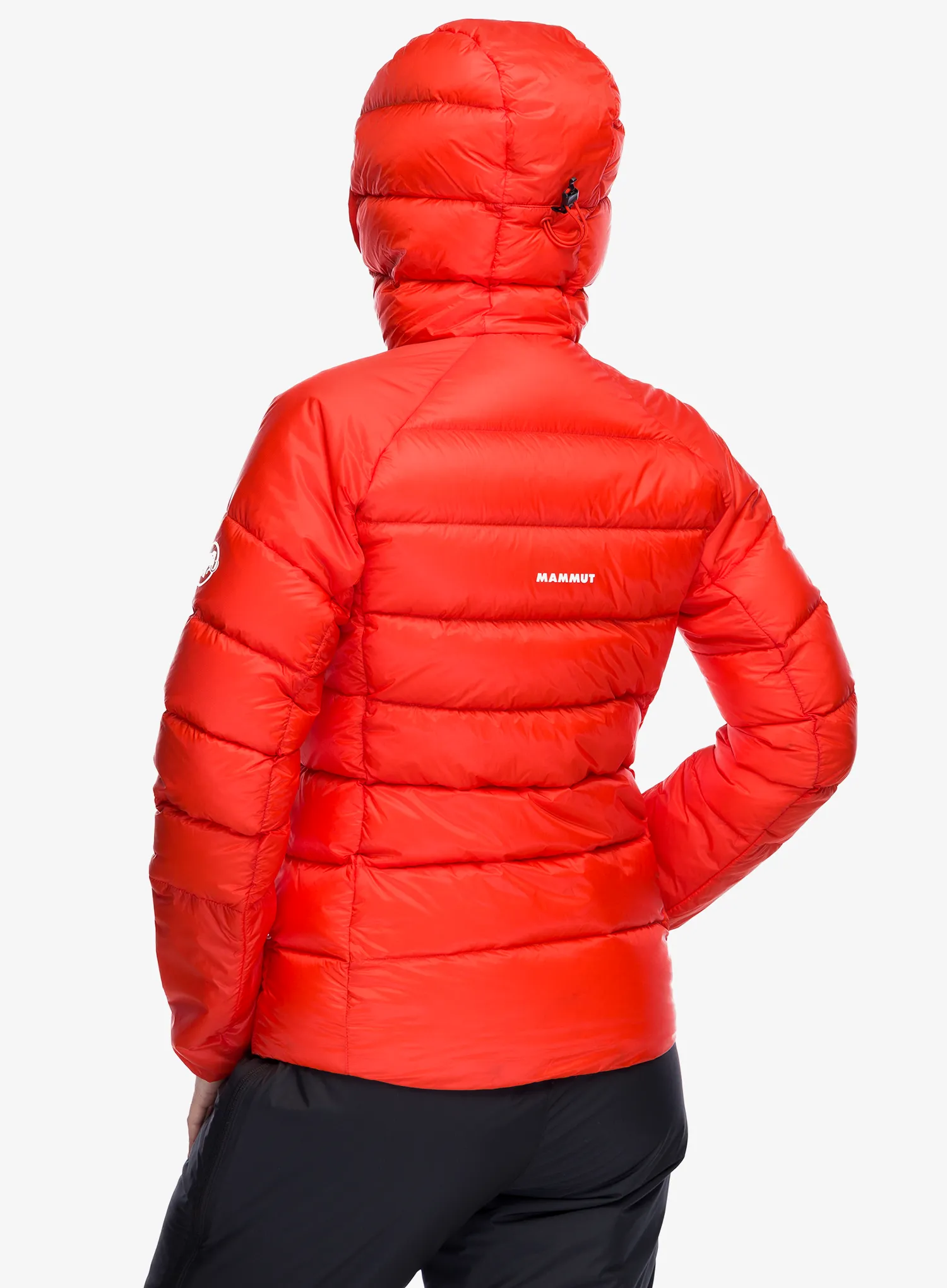Ženska puhovka Mammut Taiss IN Hooded Jacket - mammut red