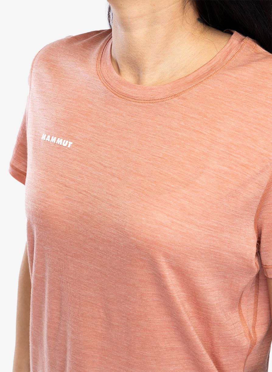 Ženska merino majica Mammut Tree Wool FL T-Shirt - quartz dust melang