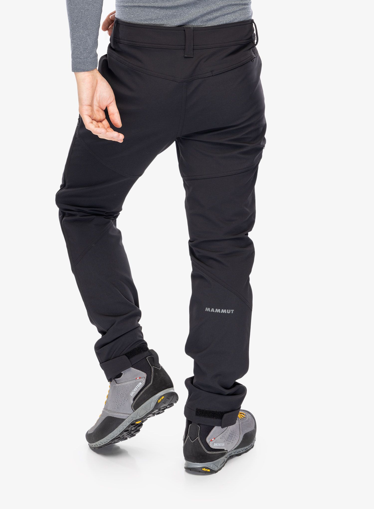 Softshell hlače Mammut Zinal Guide SO Hybrid Pants - black