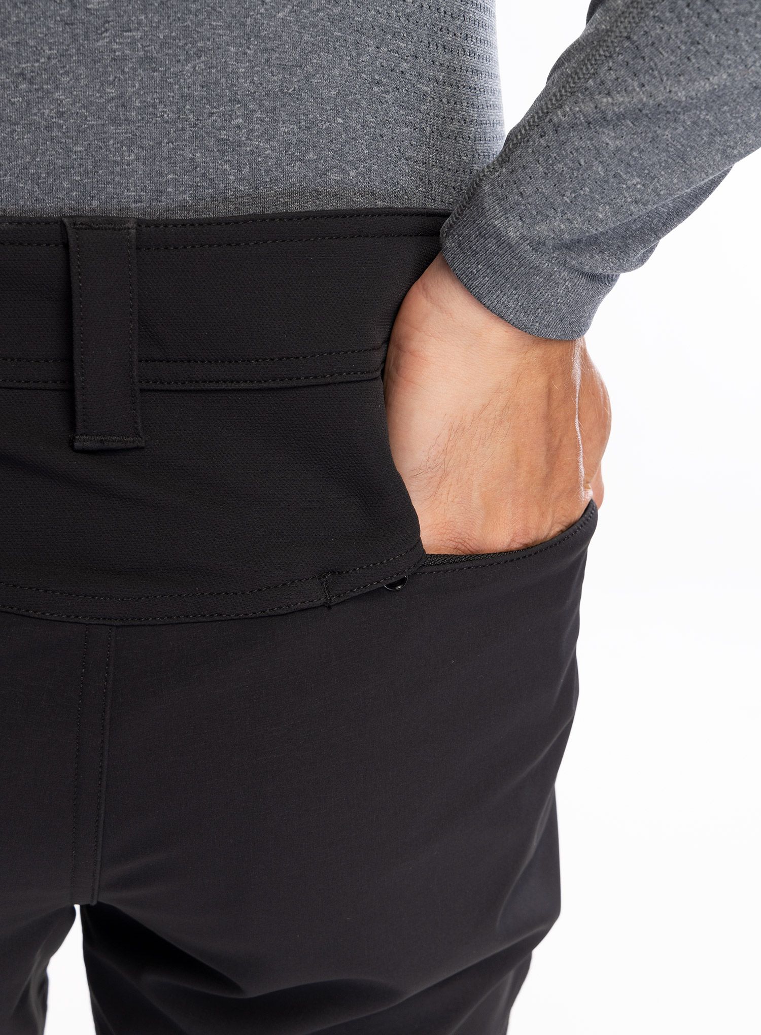 Softshell hlače Mammut Zinal Guide SO Hybrid Pants - black