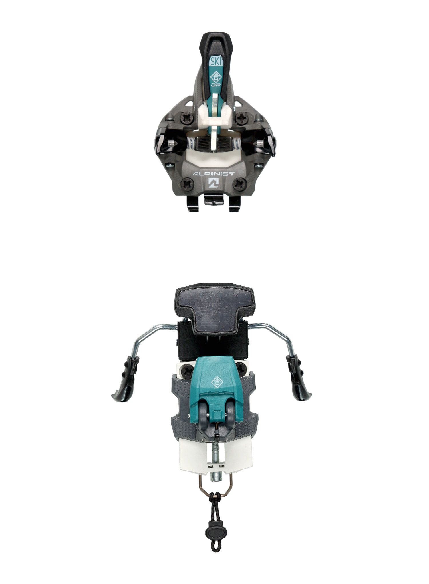 Vezi za turno smučanje Marker Alpinist Jr Long Travel - anthracite/white