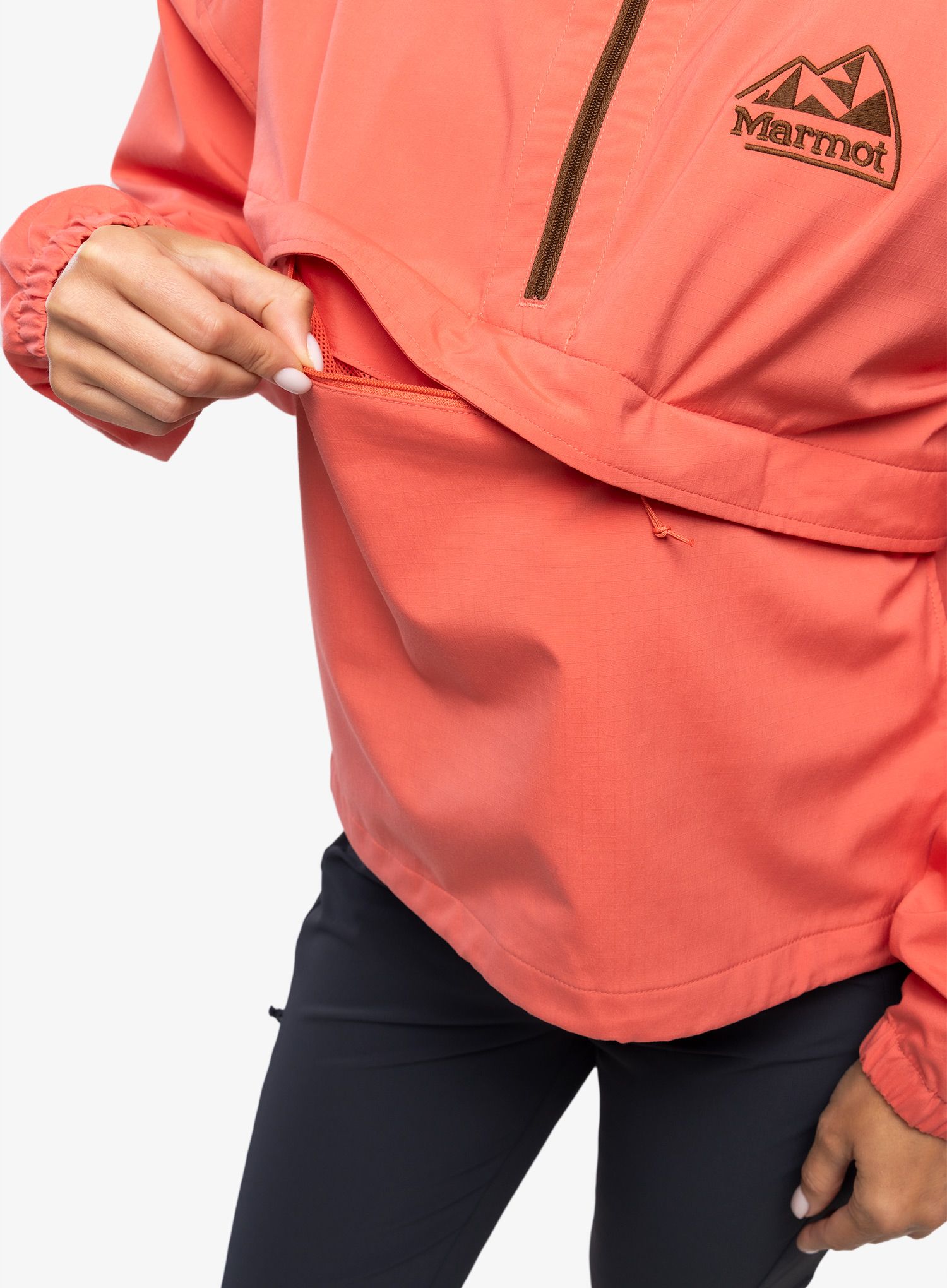 Ženska vetrovka Marmot 96 Active Anorak - grapefruit