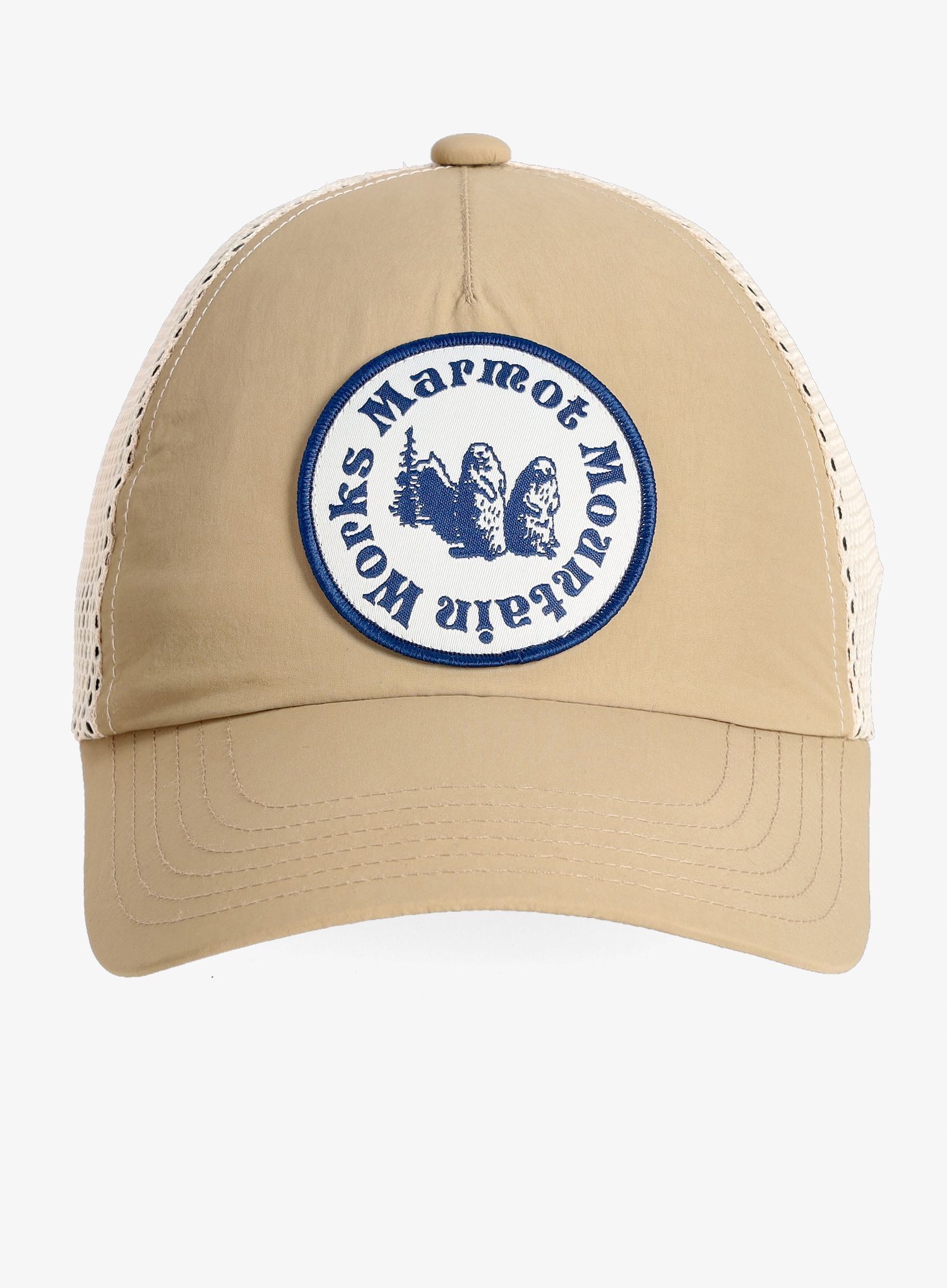 Kapa s šiltom Marmot Alpine Soft Mesh Trucker - light oak/twilight