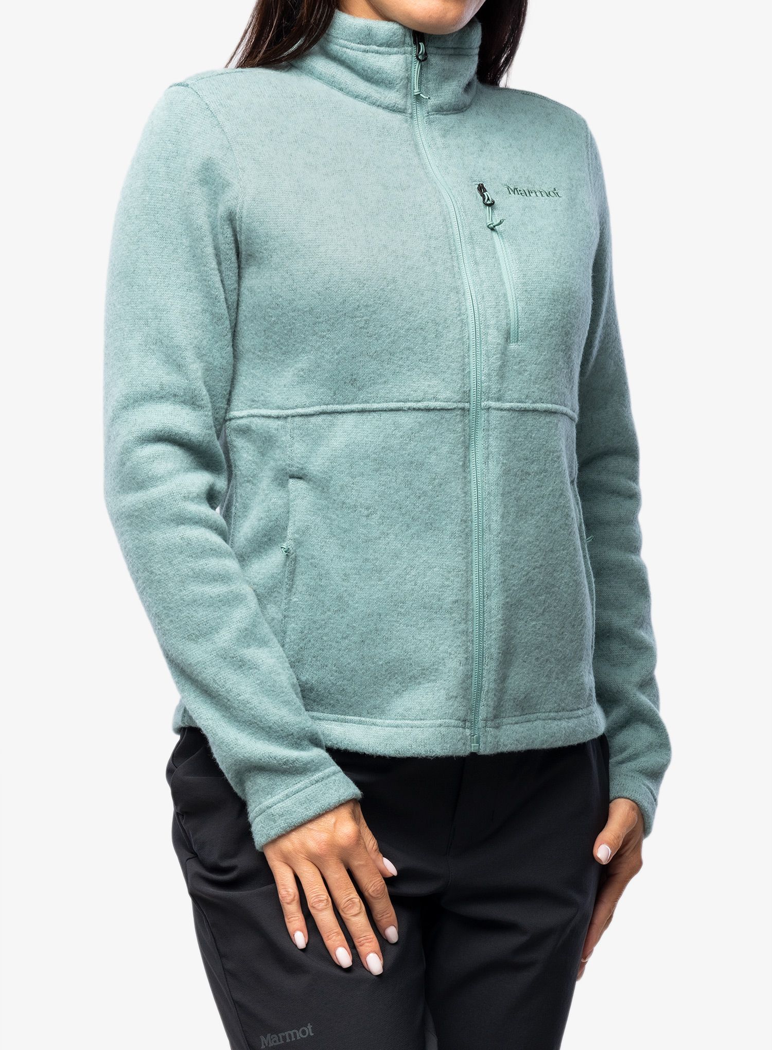 Ženska jopica Marmot Drop Line Jacket - blue agave