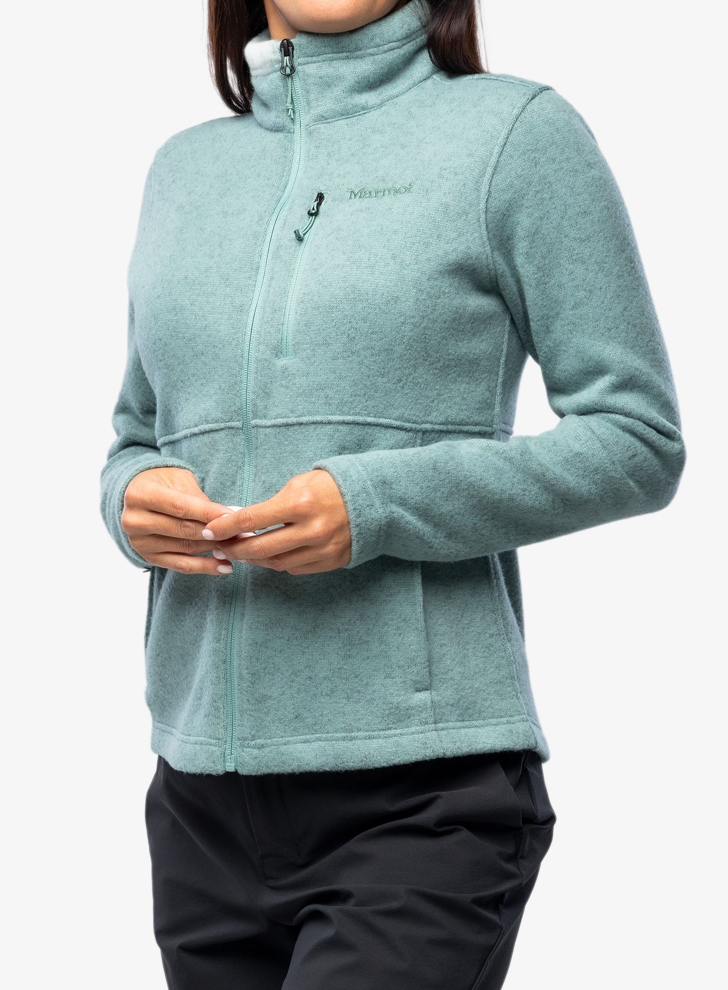 Ženska jopica Marmot Drop Line Jacket - blue agave