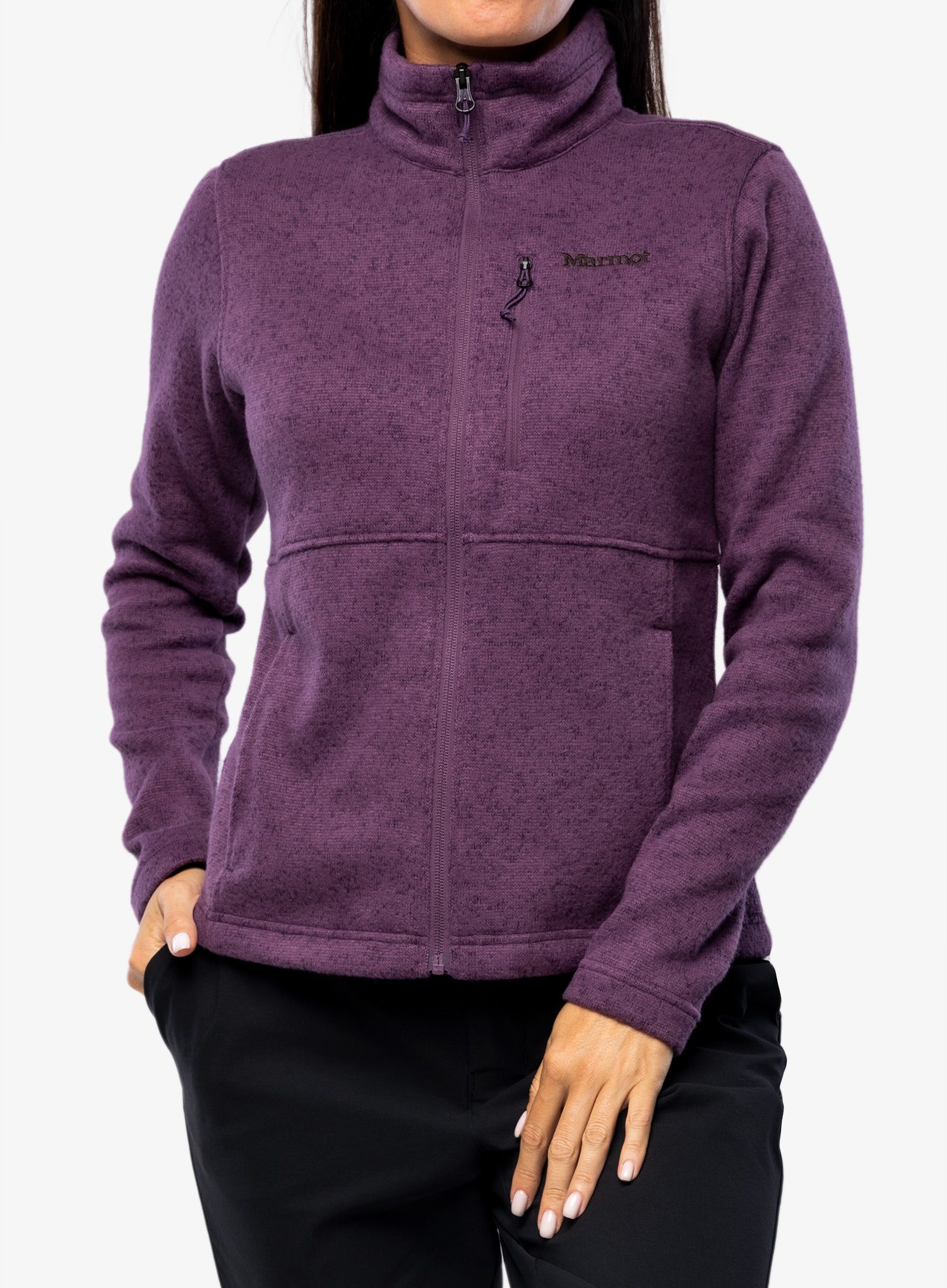 Ženska jopica Marmot Drop Line Jacket - purple fig
