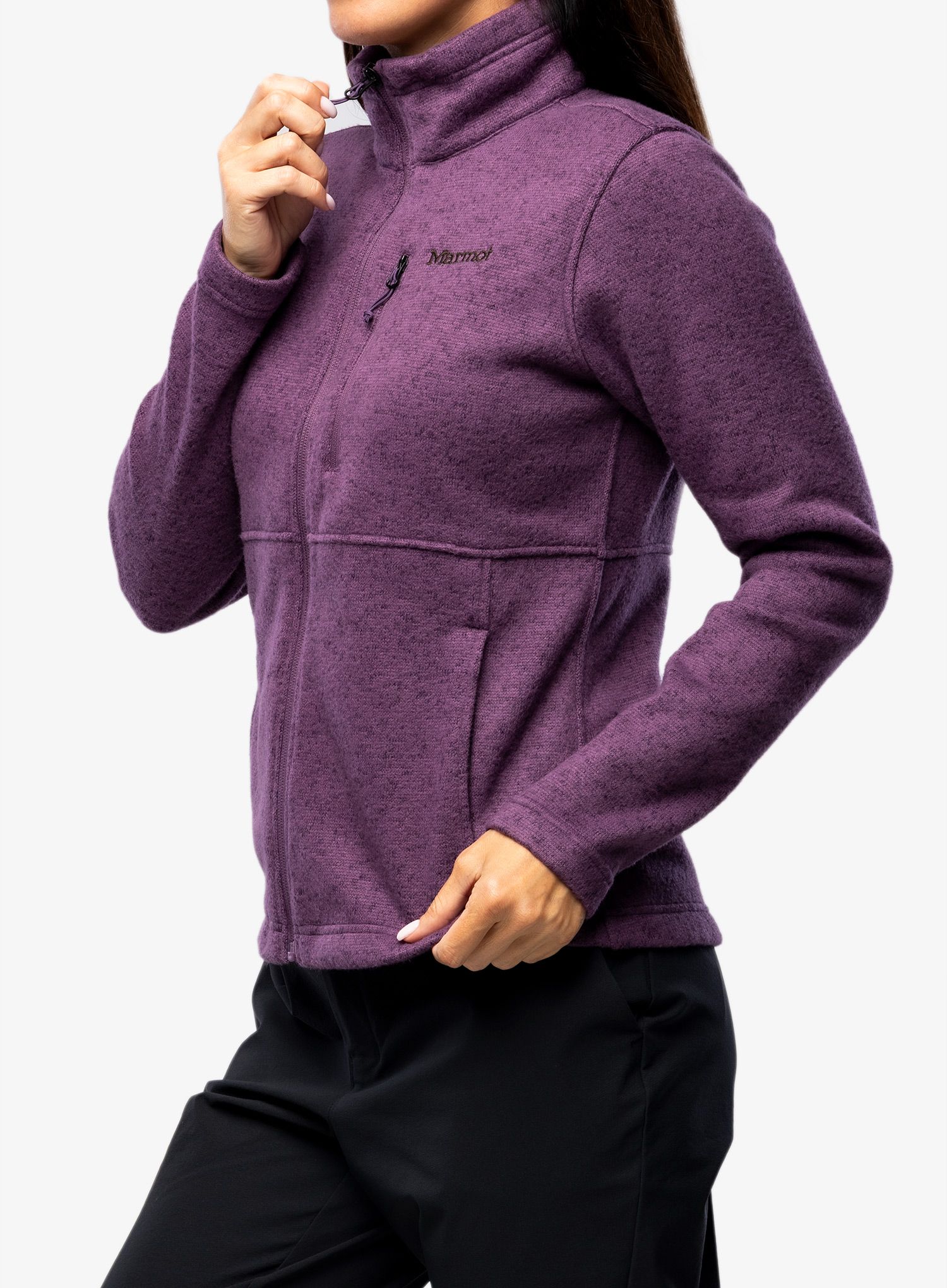 Ženska jopica Marmot Drop Line Jacket - purple fig