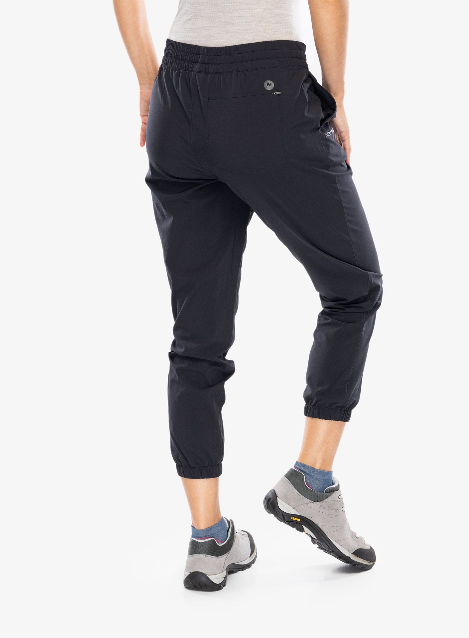 Ženske pohodniške hlače Marmot Elda Jogger - black