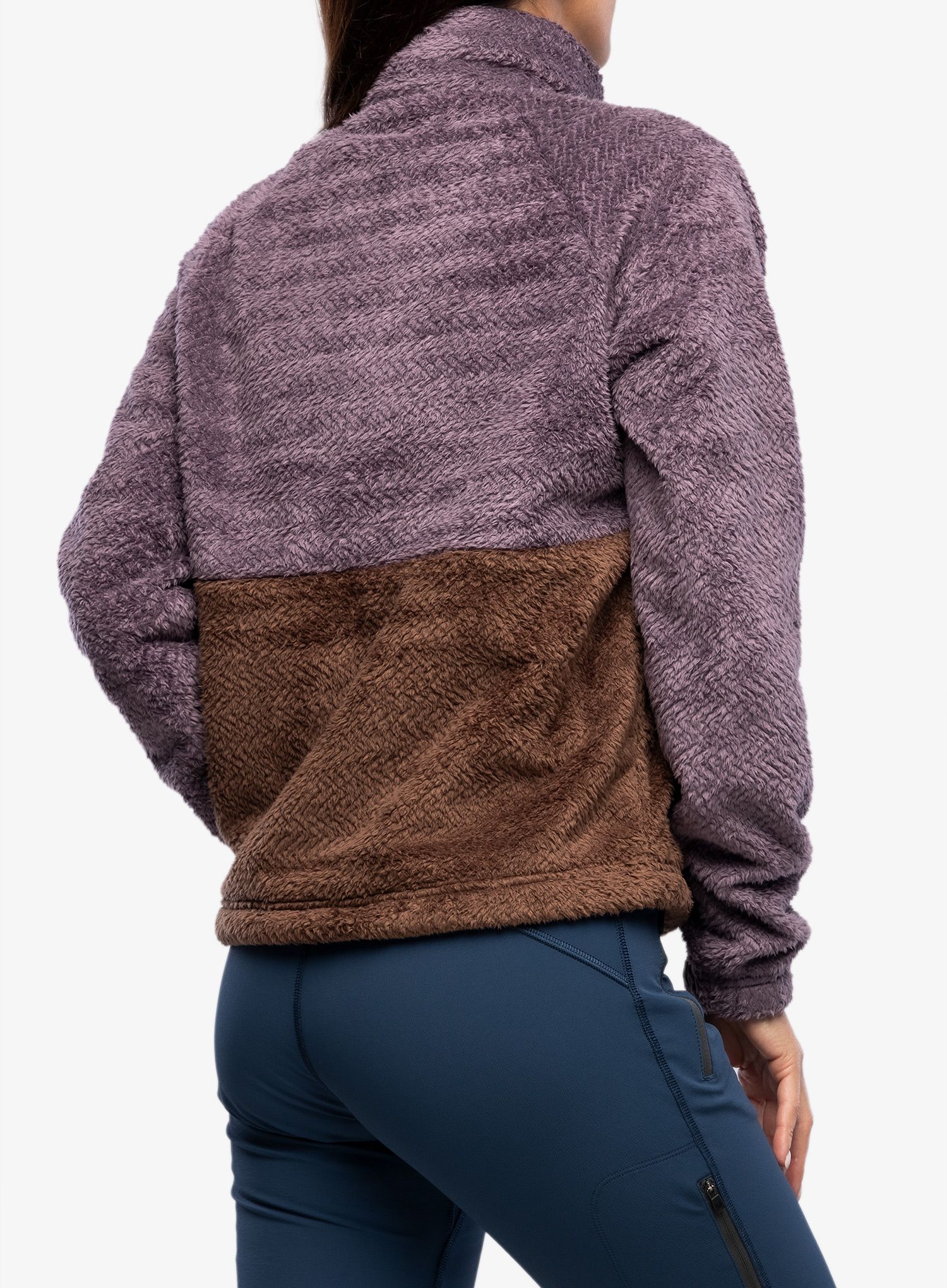 Ženska jopica Marmot Homestead Fleece 1/2 Zip - hazy purple/pinecone
