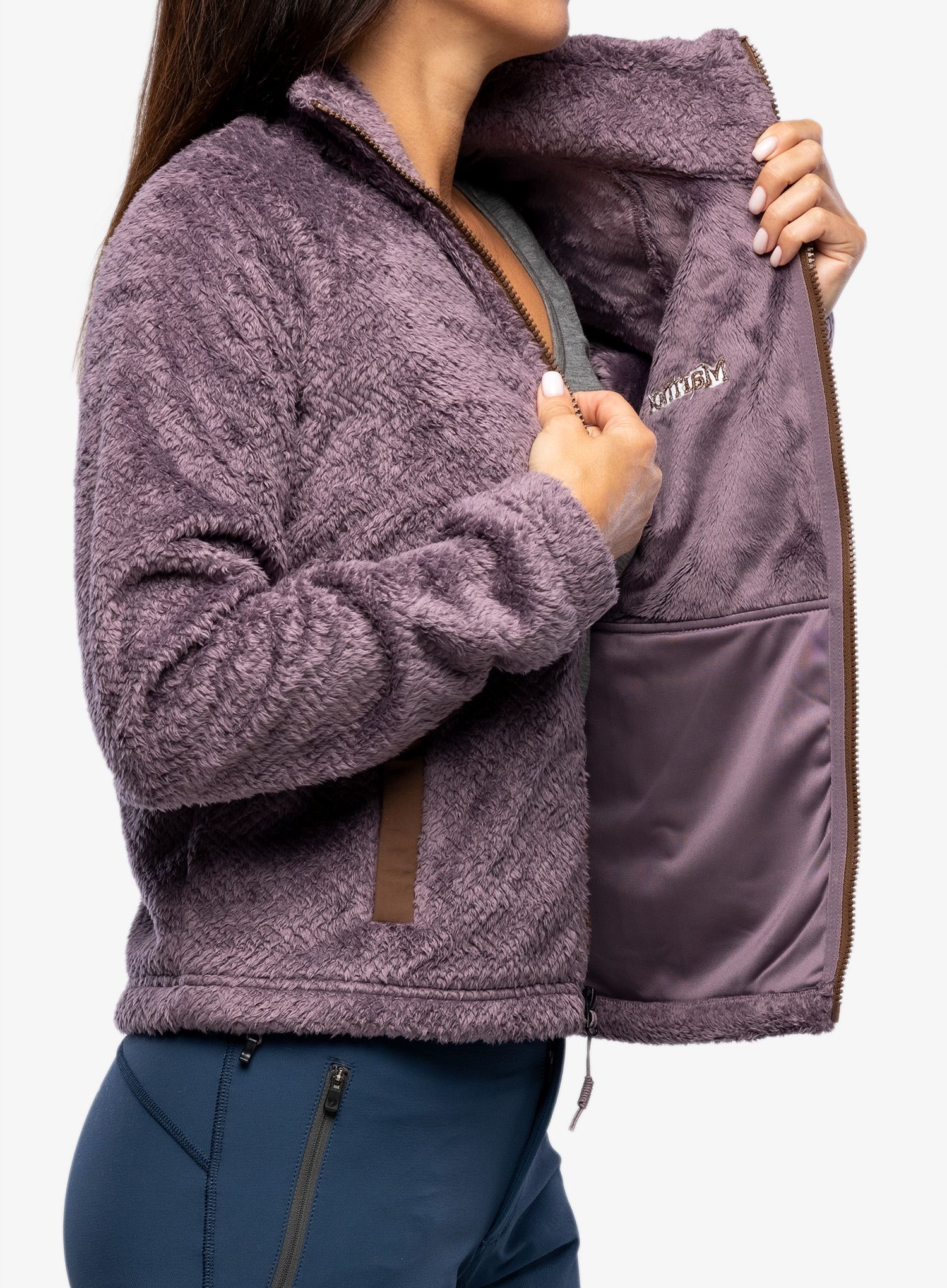 Ženski flis Marmot Homestead Fleece Jacket - hazy purple
