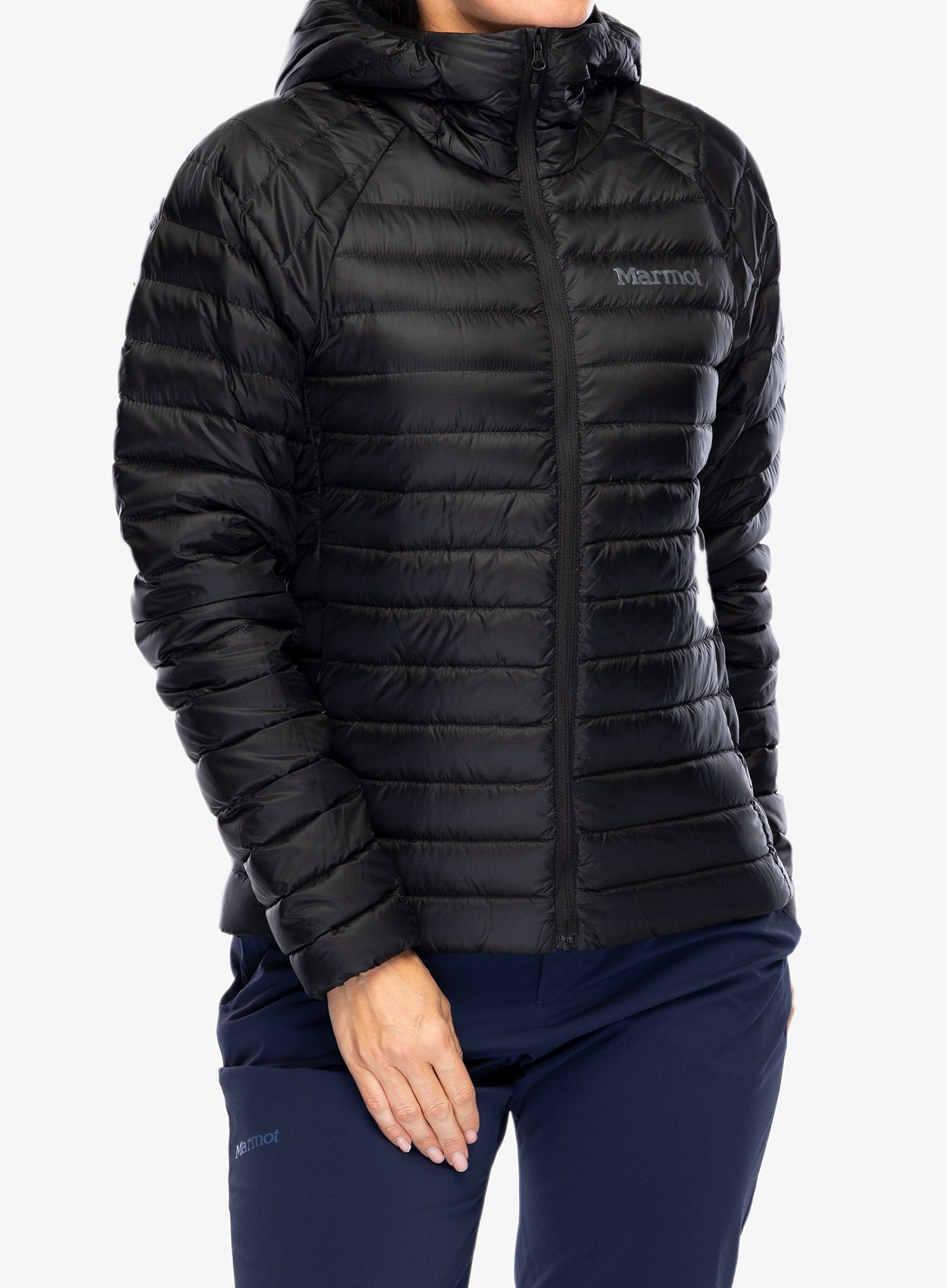 Ženska puhovka Marmot Hype Down Hoody - black/black