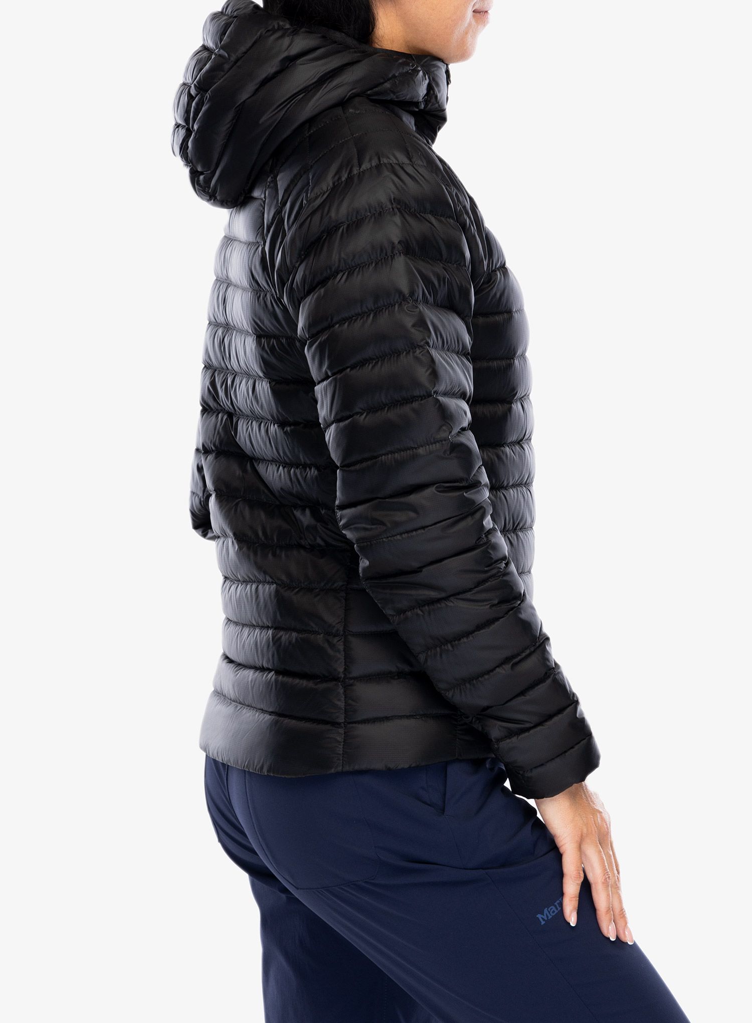 Ženska puhovka Marmot Hype Down Hoody - black/black
