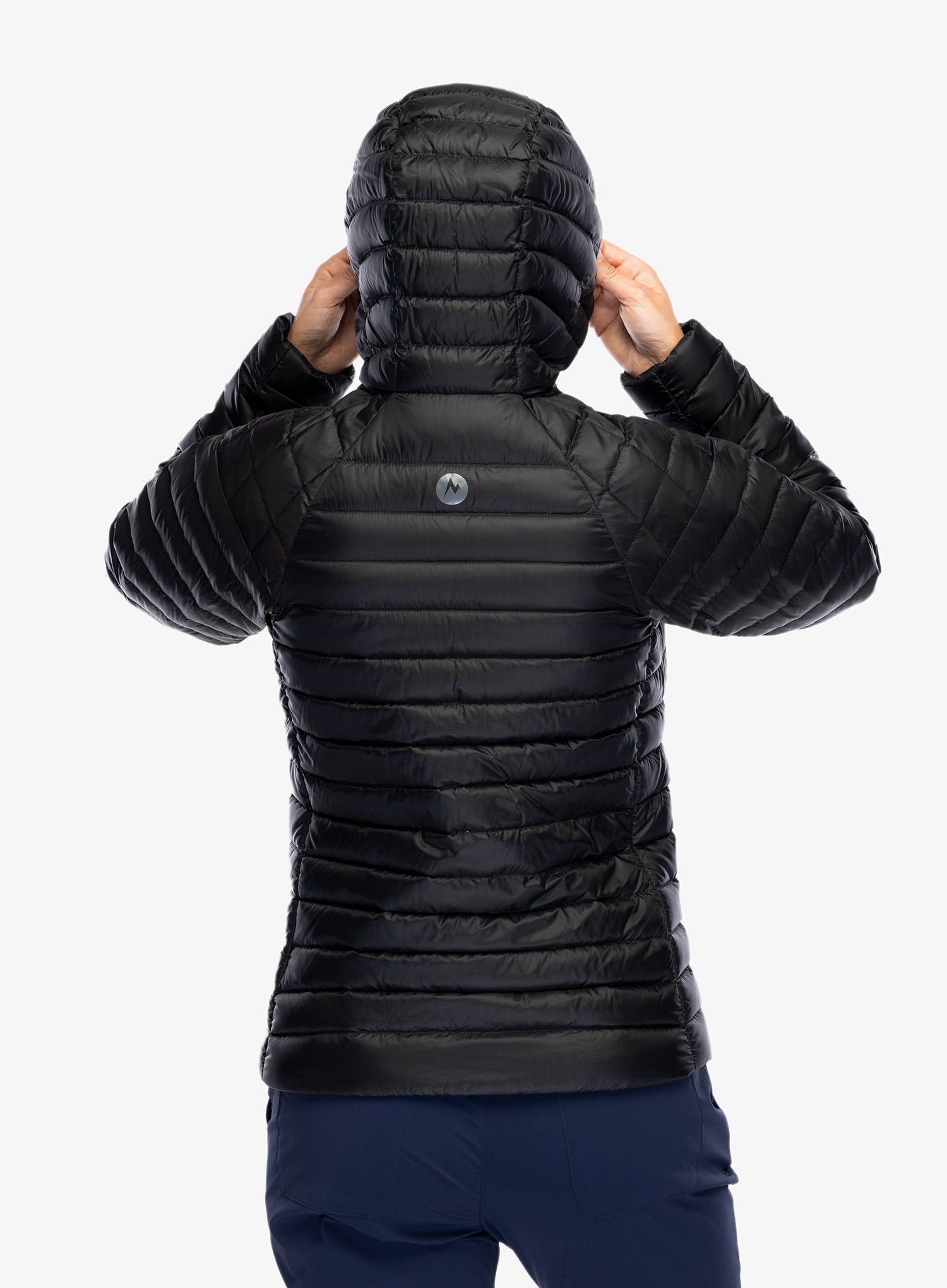 Ženska puhovka Marmot Hype Down Hoody - black/black