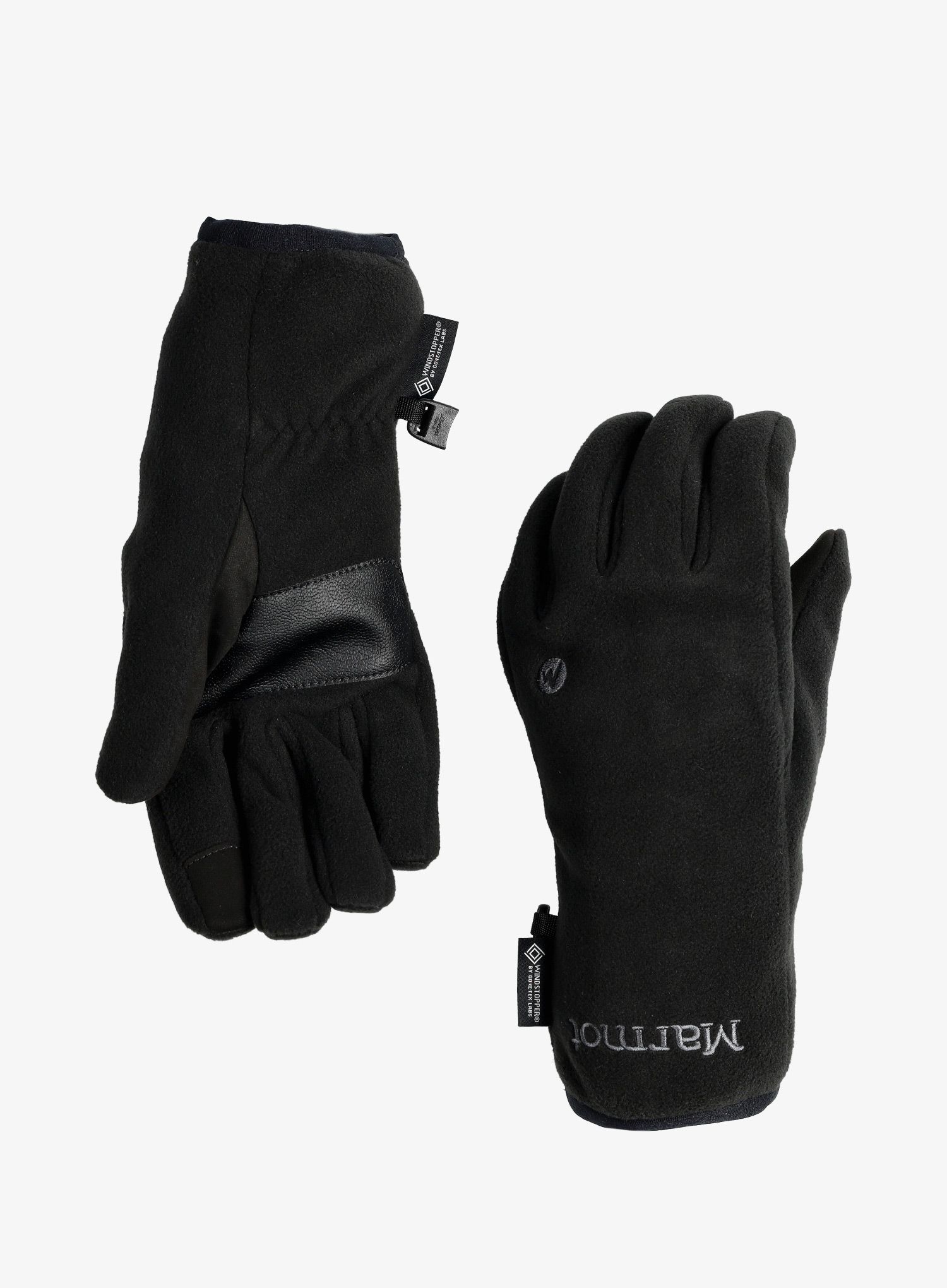 Vetrotesne rokavice Marmot Infinium Windstopper Fleece Glove - black