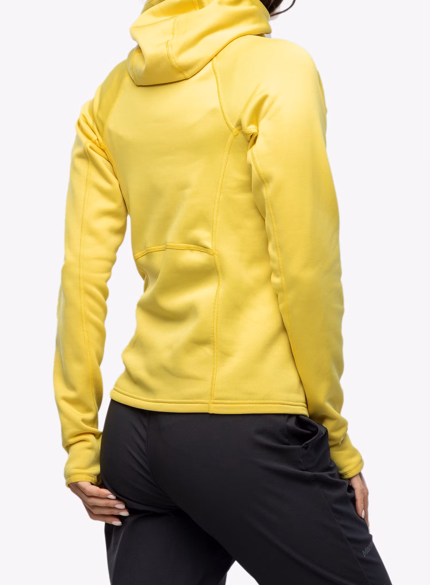 Jopica s kapuco Marmot Olden Polartec Hoody - limelight/limelight